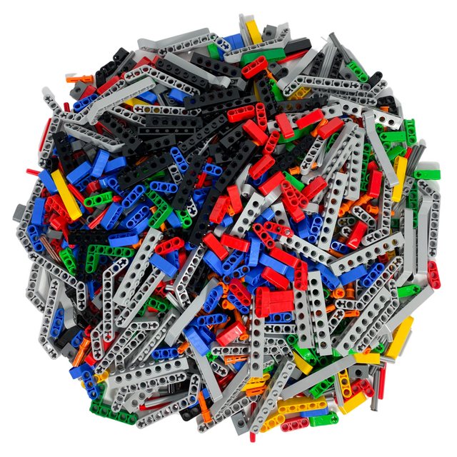 LEGO® Spielbausteine LEGO® Technic Lochstangen Verbinder Pins Mix NEU! Meng günstig online kaufen