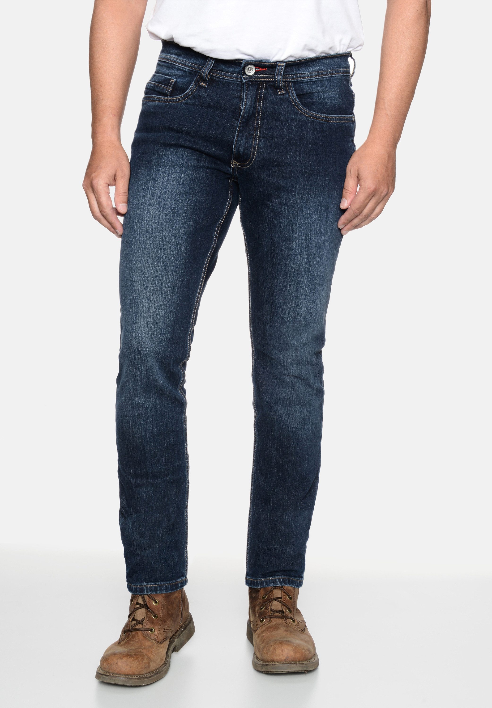 HERO by John Medoox 5-Pocket-Jeans "Portland Denim Slim Straight Stretch", günstig online kaufen