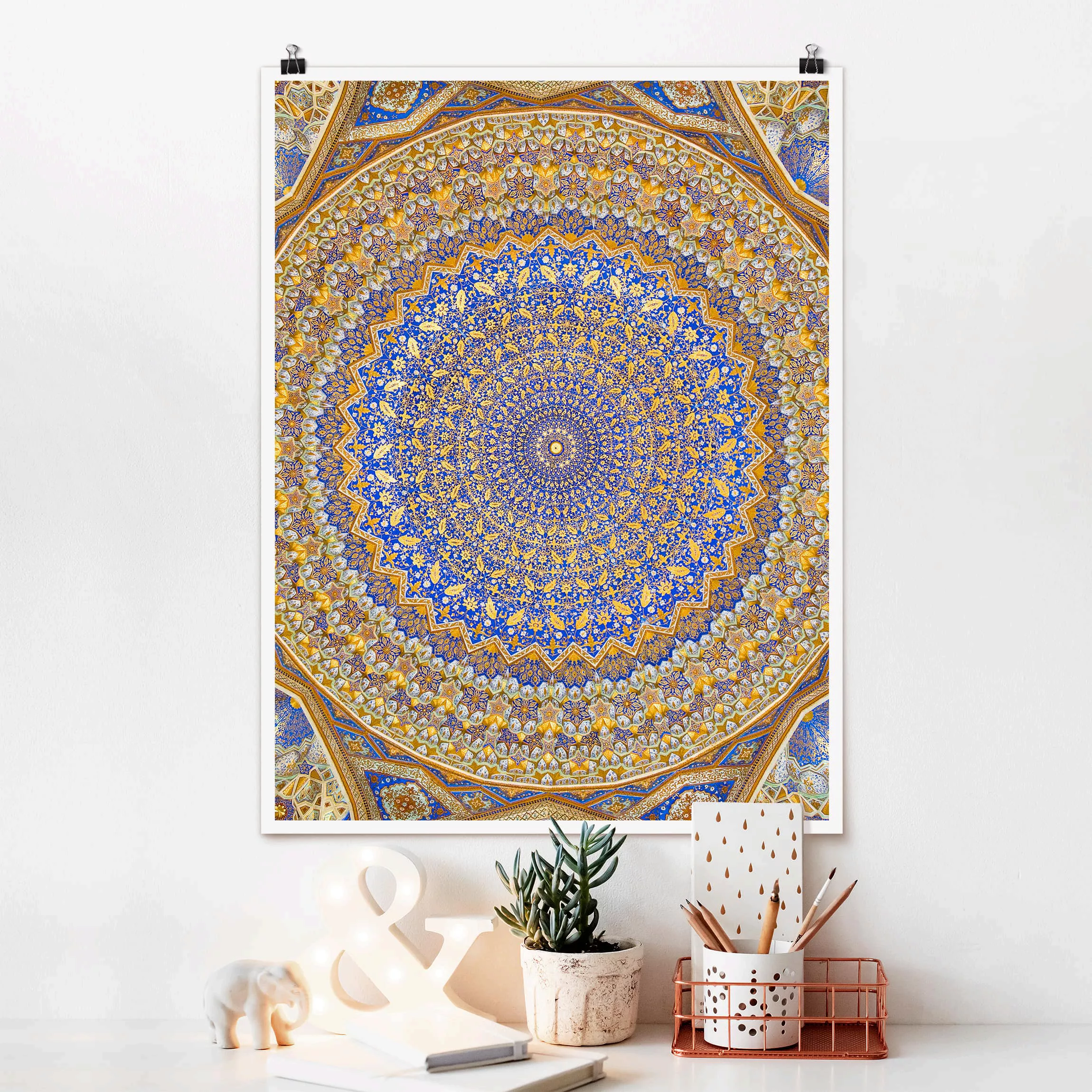 Poster - Hochformat Dome of the Mosque günstig online kaufen