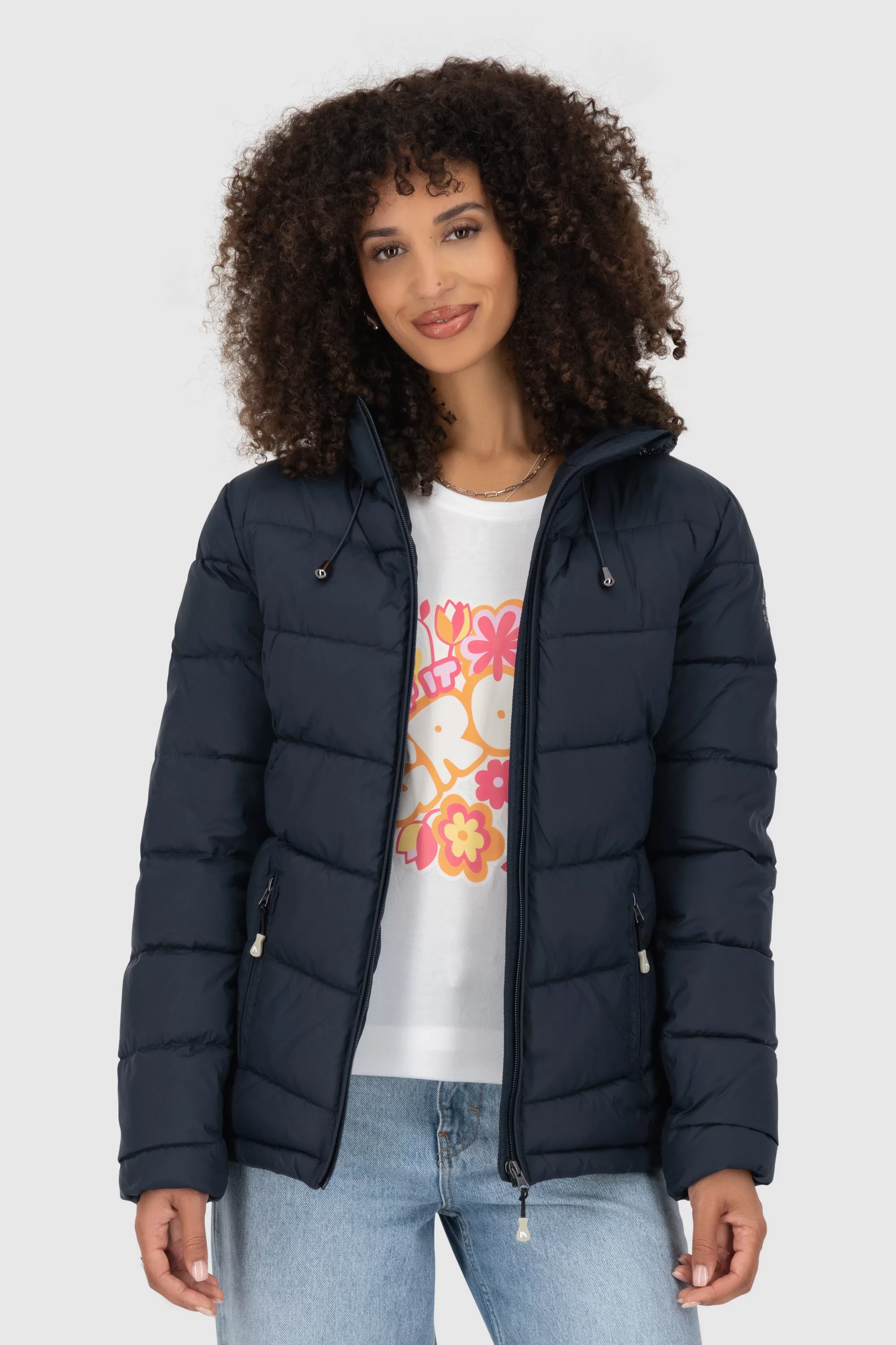 Alife & Kickin Winterjacke "Damen LirazAK A", Ultraleichte taillierte Stepp günstig online kaufen