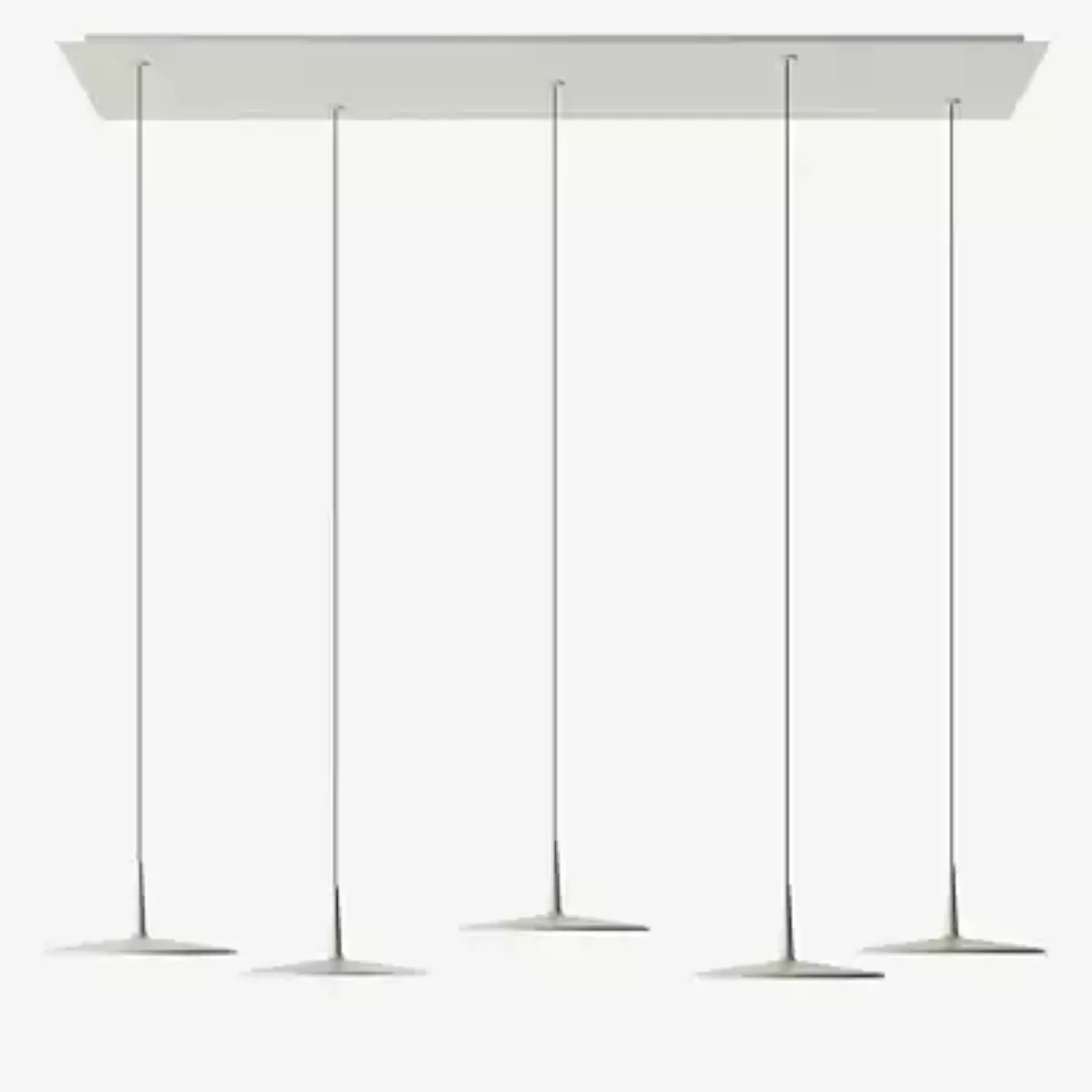 Vibia Skan Pendelleuchte LED 5-flammig, beige - Dali günstig online kaufen