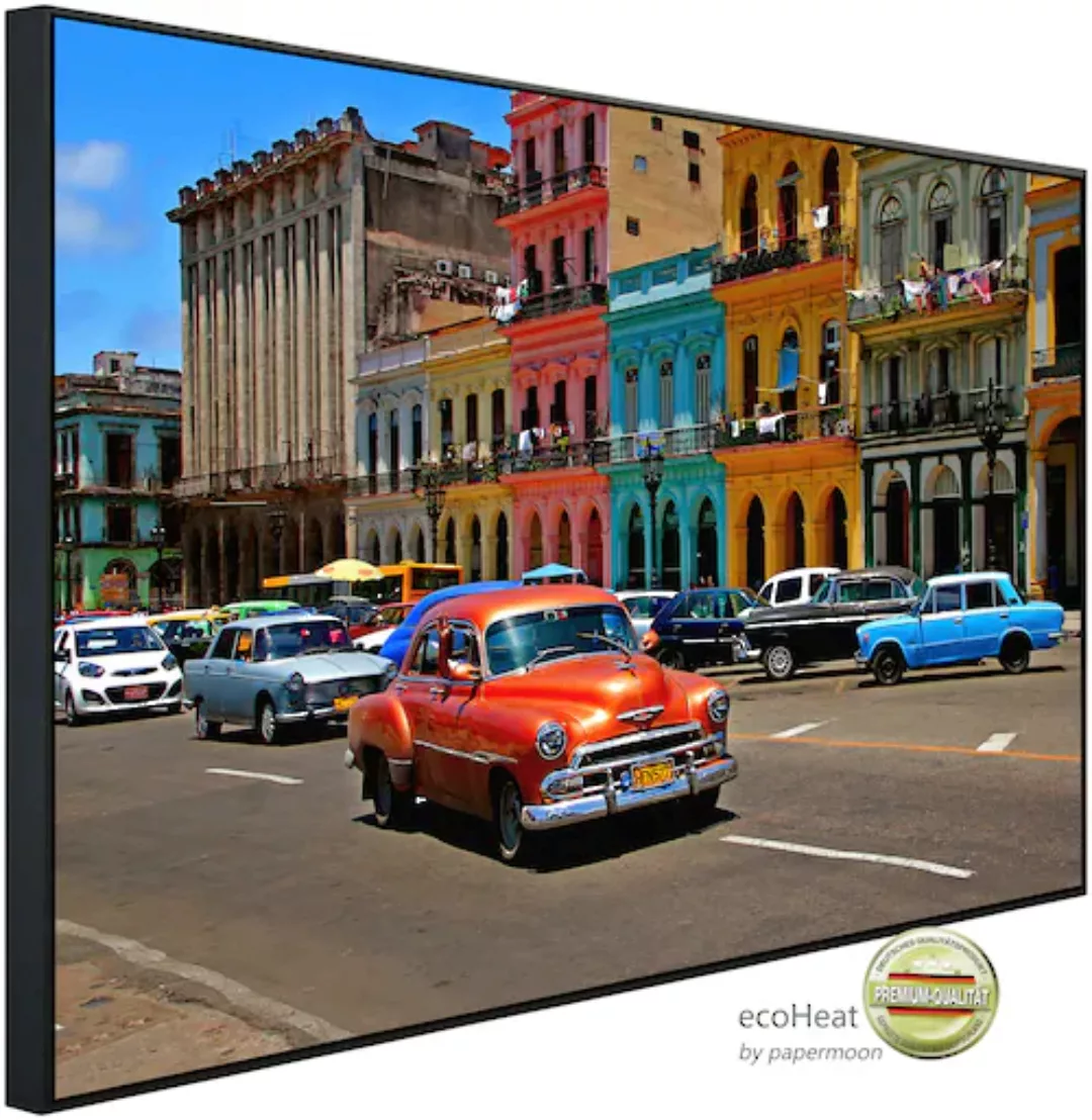 Papermoon Infrarotheizung »Oldstimer Havanna«, sehr angenehme Strahlungswär günstig online kaufen