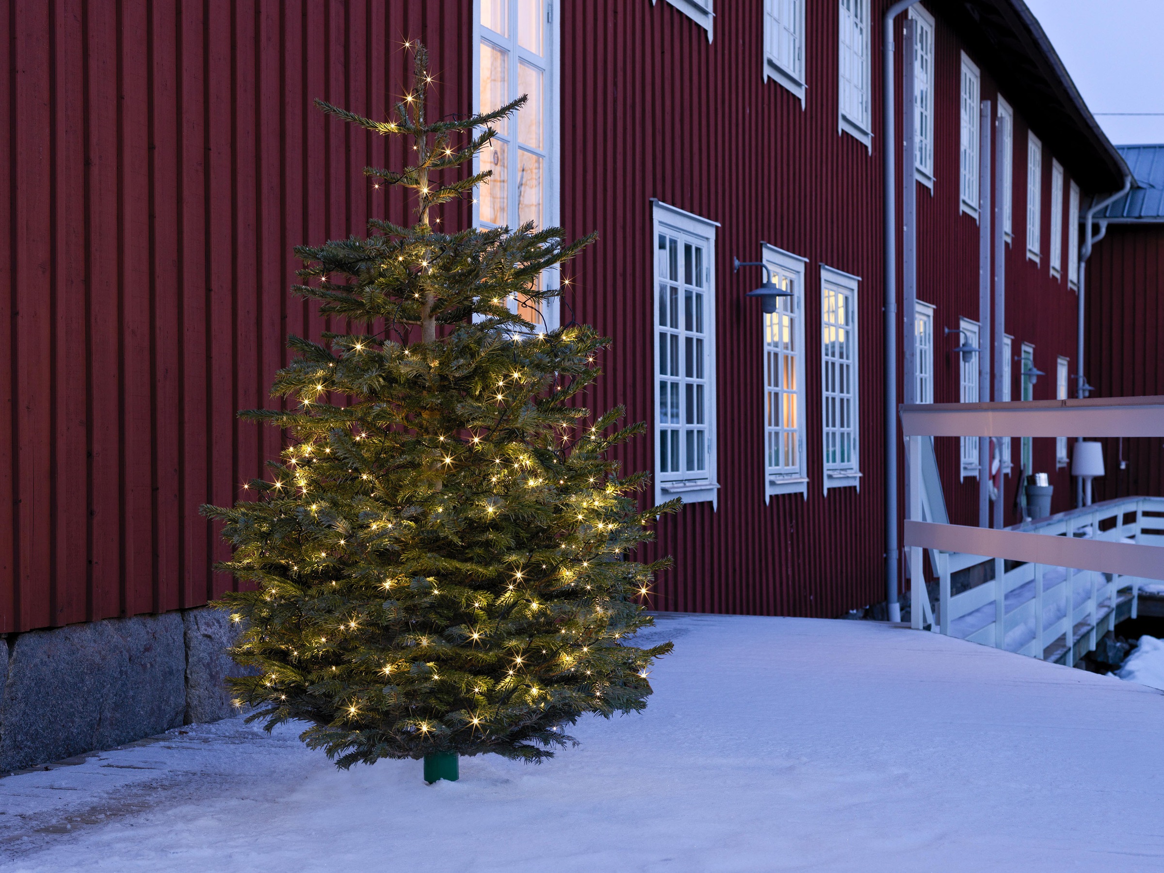 KONSTSMIDE LED-Lichterkette »Weihnachtsdeko aussen«, 180 St.-flammig, Micro günstig online kaufen