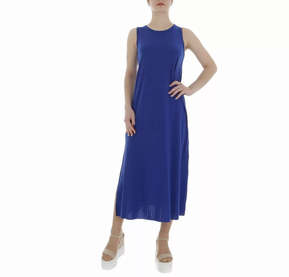 Ital-Design Sommerkleid Damen Freizeit (86164353) Stretch Rippstrickoptik M günstig online kaufen