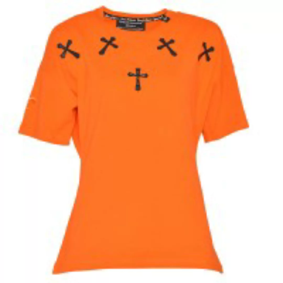 Damen T-Shirt Cross-Wings - orange günstig online kaufen
