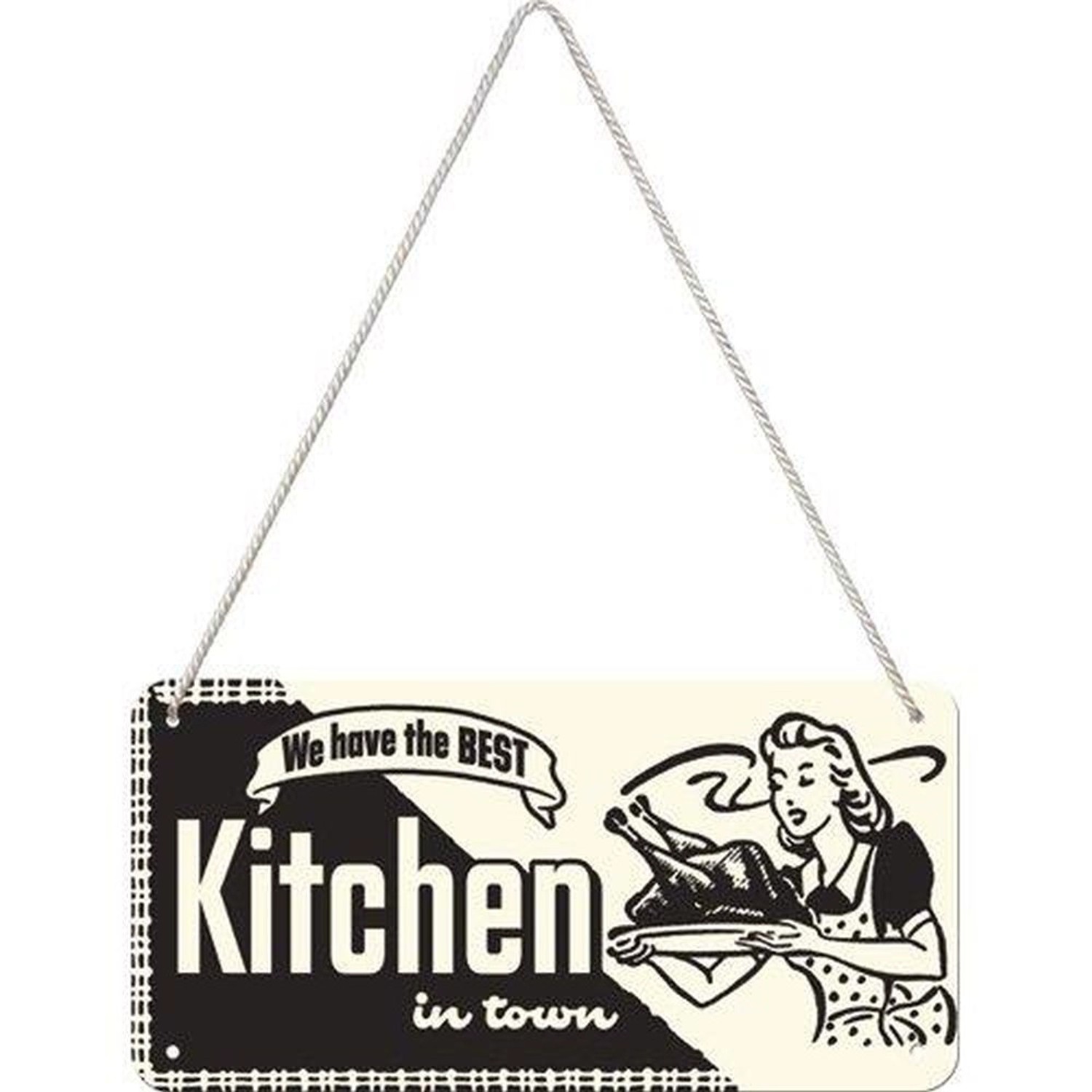 Nostalgic-Art Hängeschild Home & Country Best Kitchen günstig online kaufen