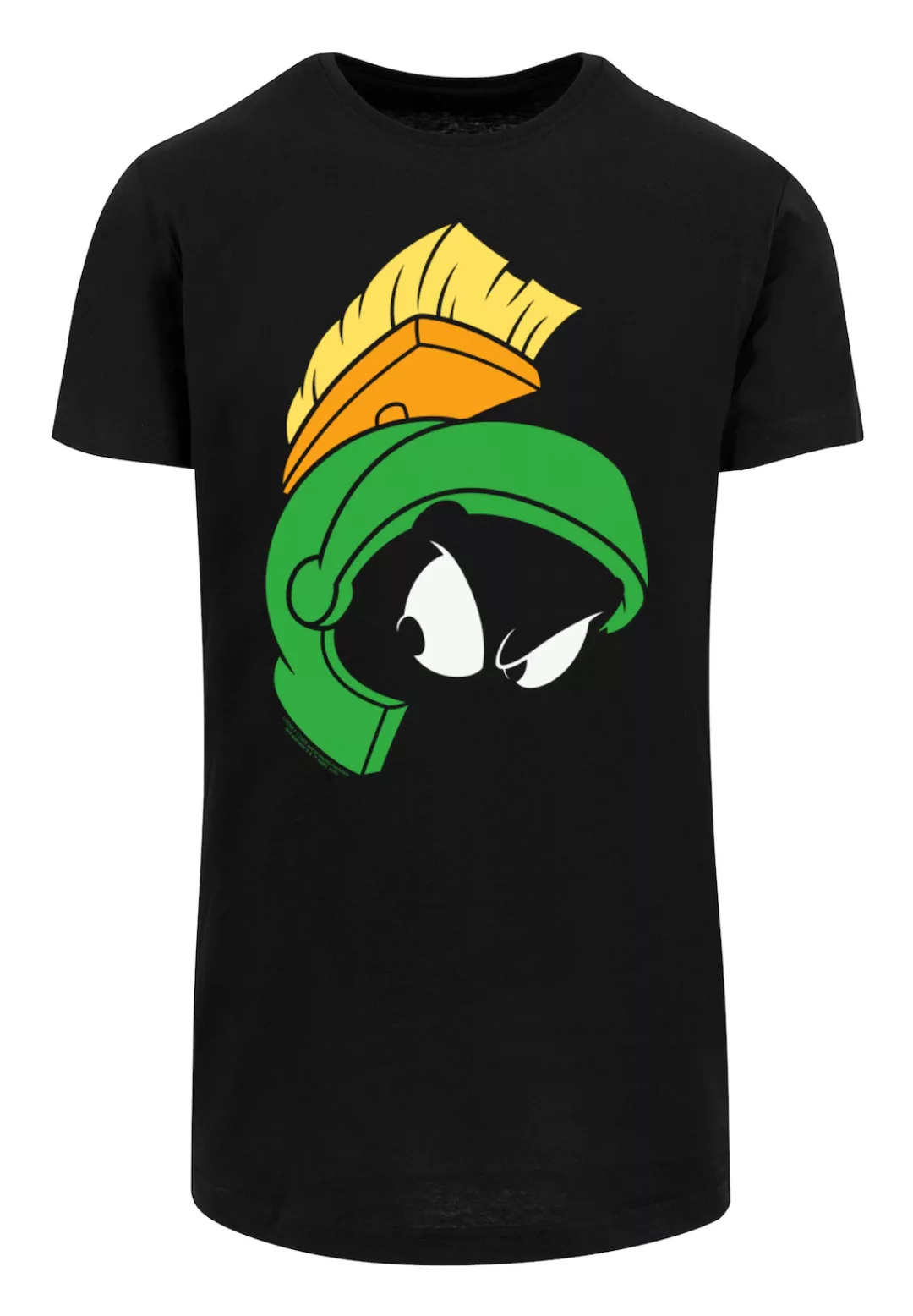 F4NT4STIC Kurzarmshirt "F4NT4STIC Herren Marvin The Martian Face with Shape günstig online kaufen