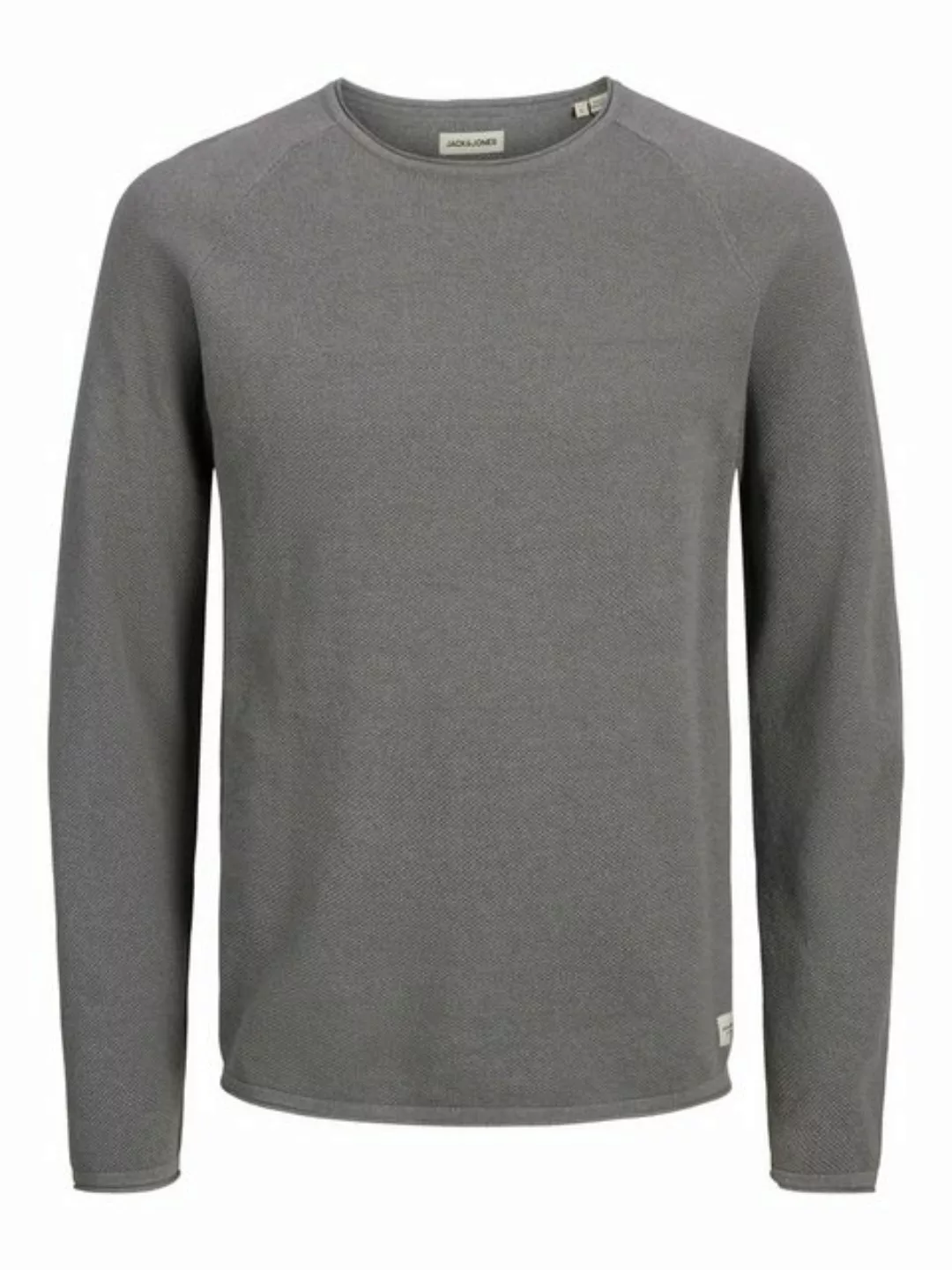 Jack & Jones Rundhalspullover JJEHILL KNIT CREW NECK NOOS aus Strukturstric günstig online kaufen