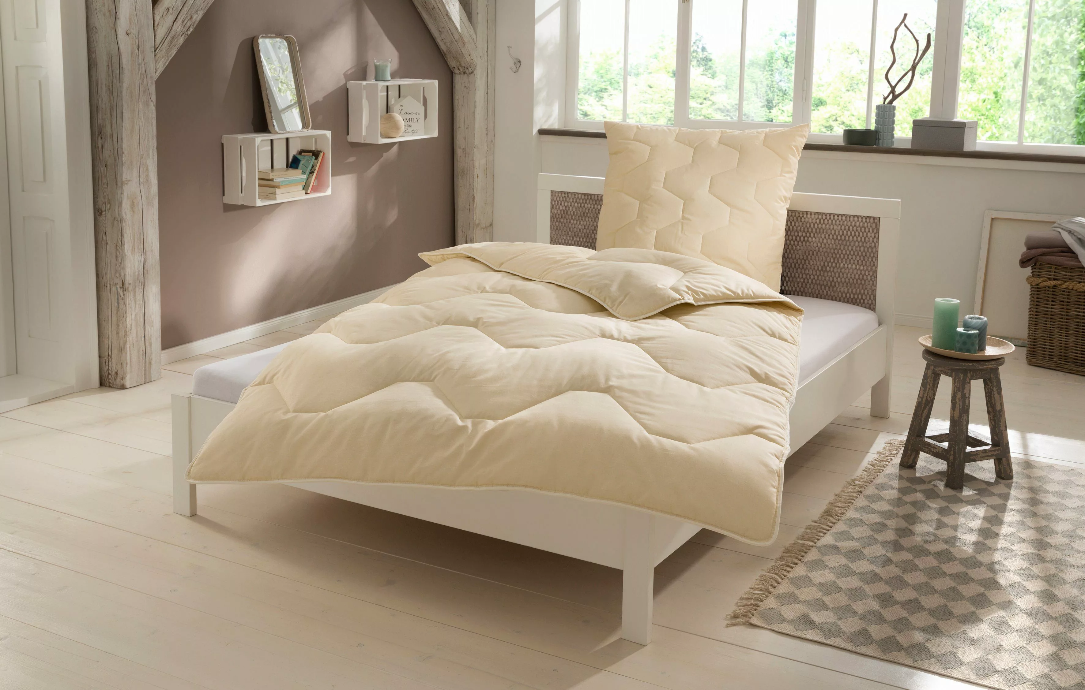 Älgdröm Naturfaserbettdecke »Baumwolle 60 °C, Bettdecke 135x200 cm, 155x220 günstig online kaufen