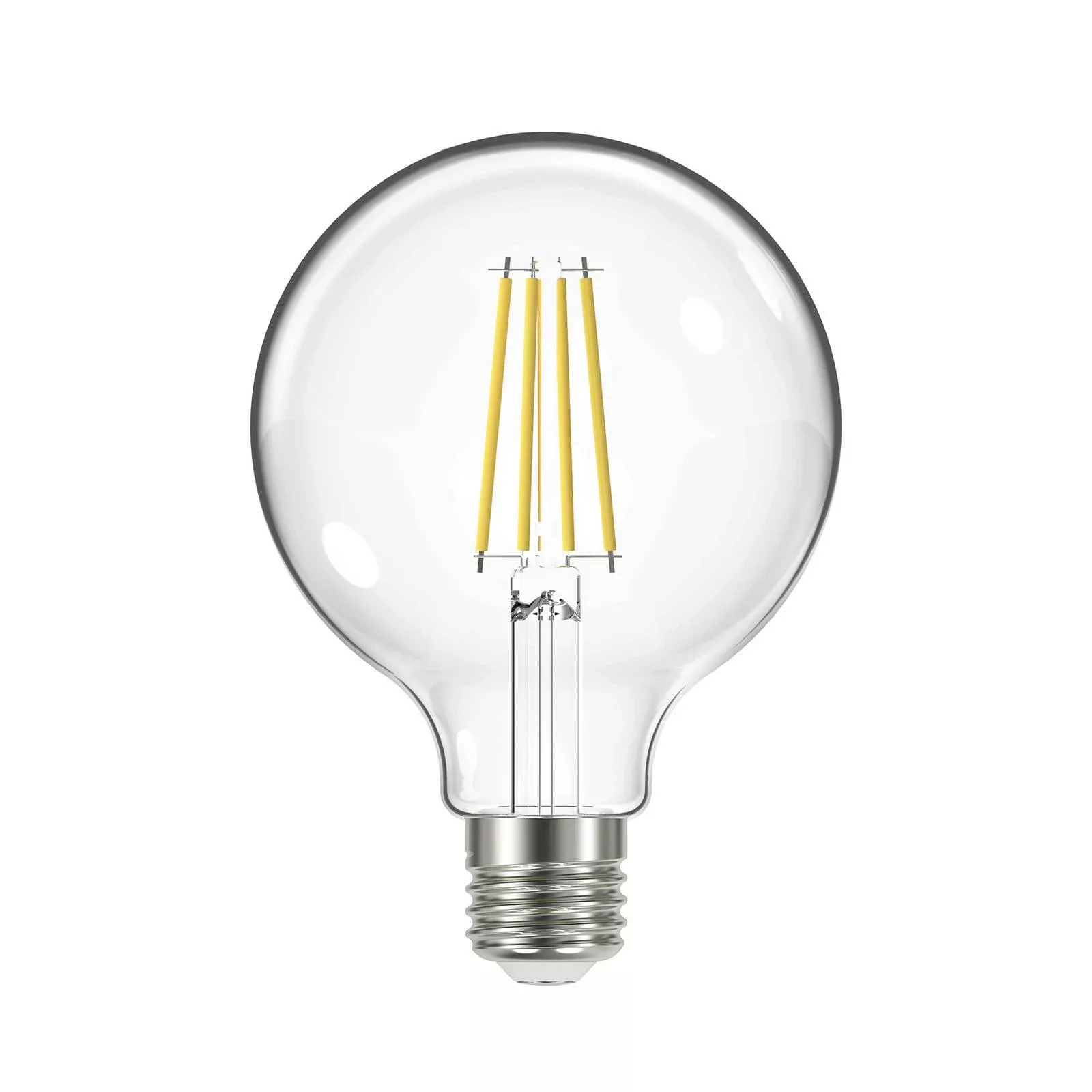 LED-Leuchtmittel Filament, E27, G95, 3,8W, 2700K, 806lm, 3er günstig online kaufen