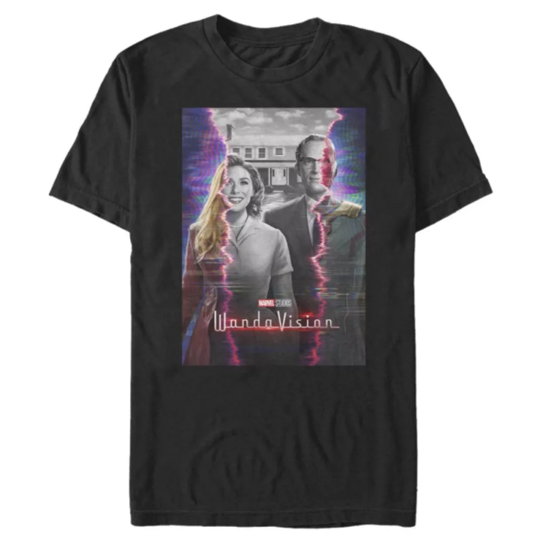 Marvel - WandaVision - Scarlet Witch & Vision Teaser Poster - Männer T-Shir günstig online kaufen