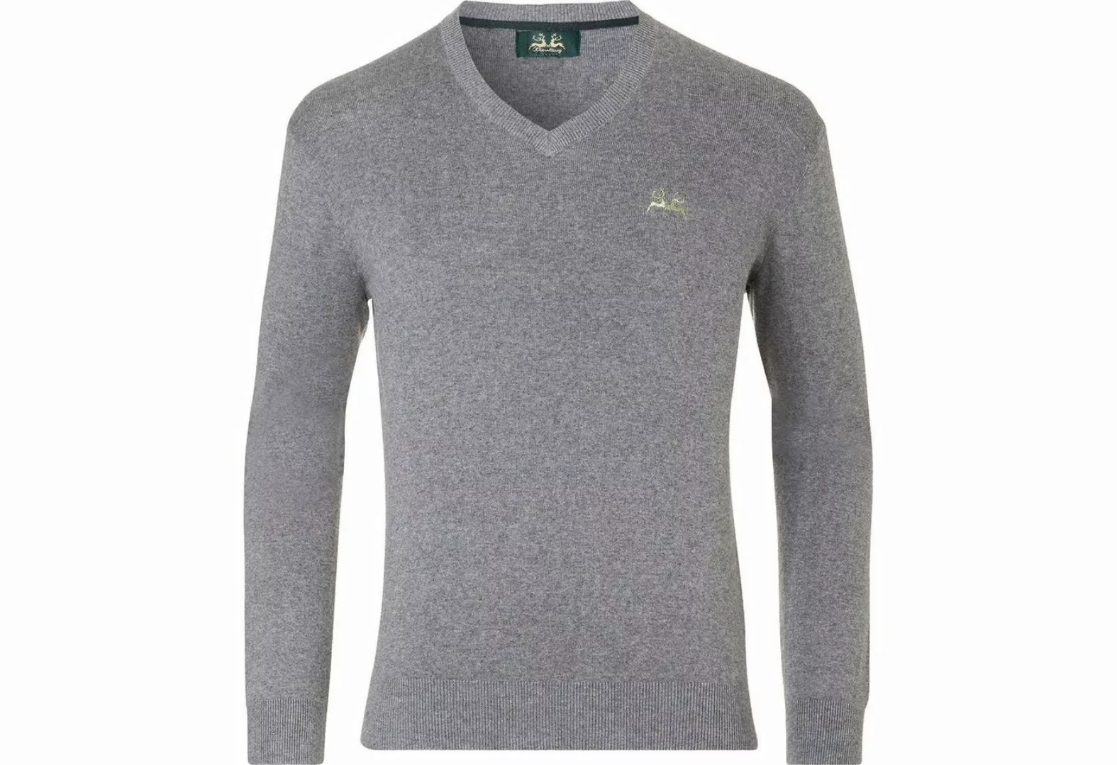 Wiesnkönig Longsleeve Pullover V-Neck Friedemann günstig online kaufen