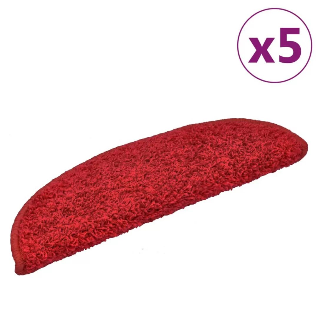 Vidaxl Stufenmatten 5 Stk. 56x20 Cm Rot günstig online kaufen