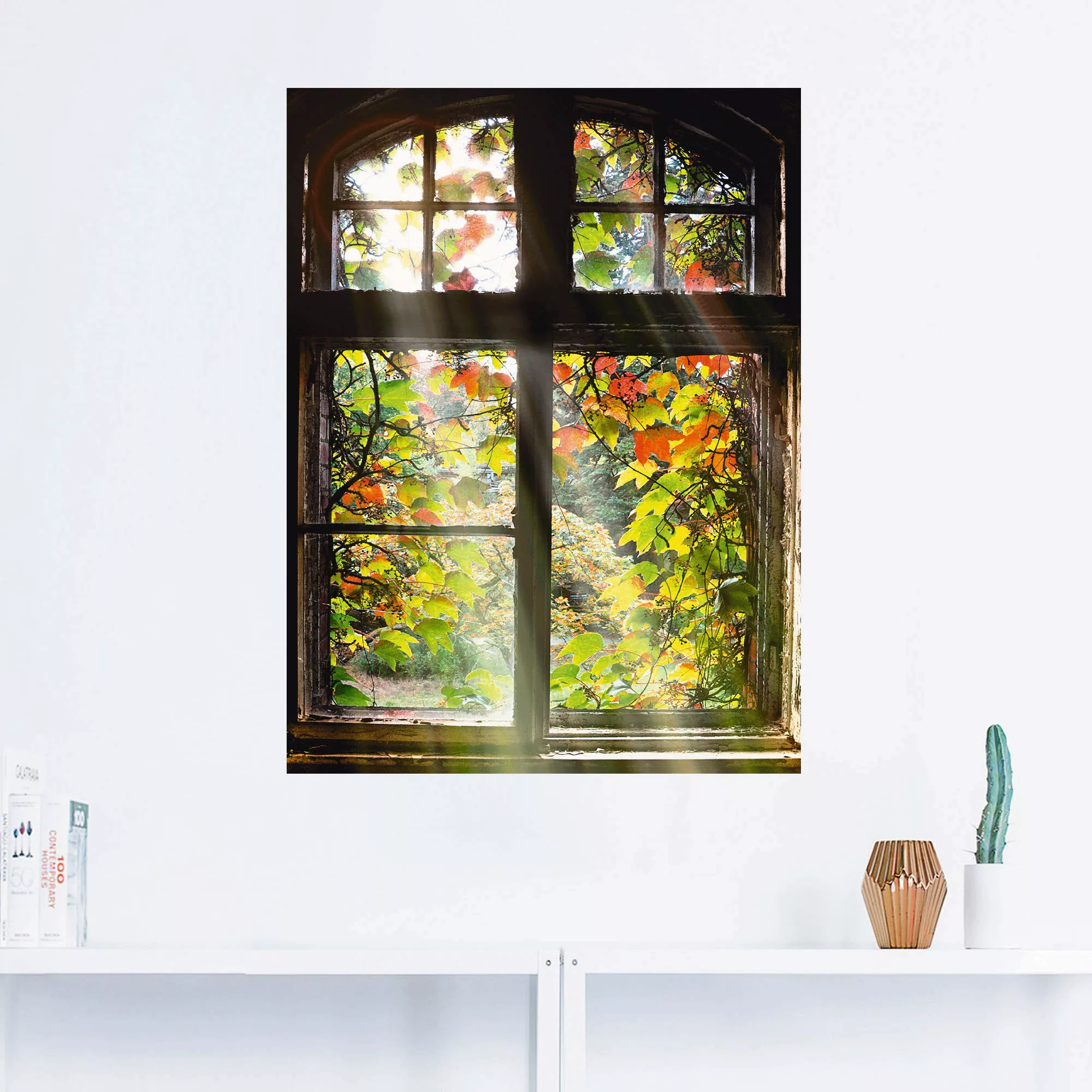 Artland Wandbild »Altbau«, Fenster & Türen, (1 St.), als Alubild, Outdoorbi günstig online kaufen