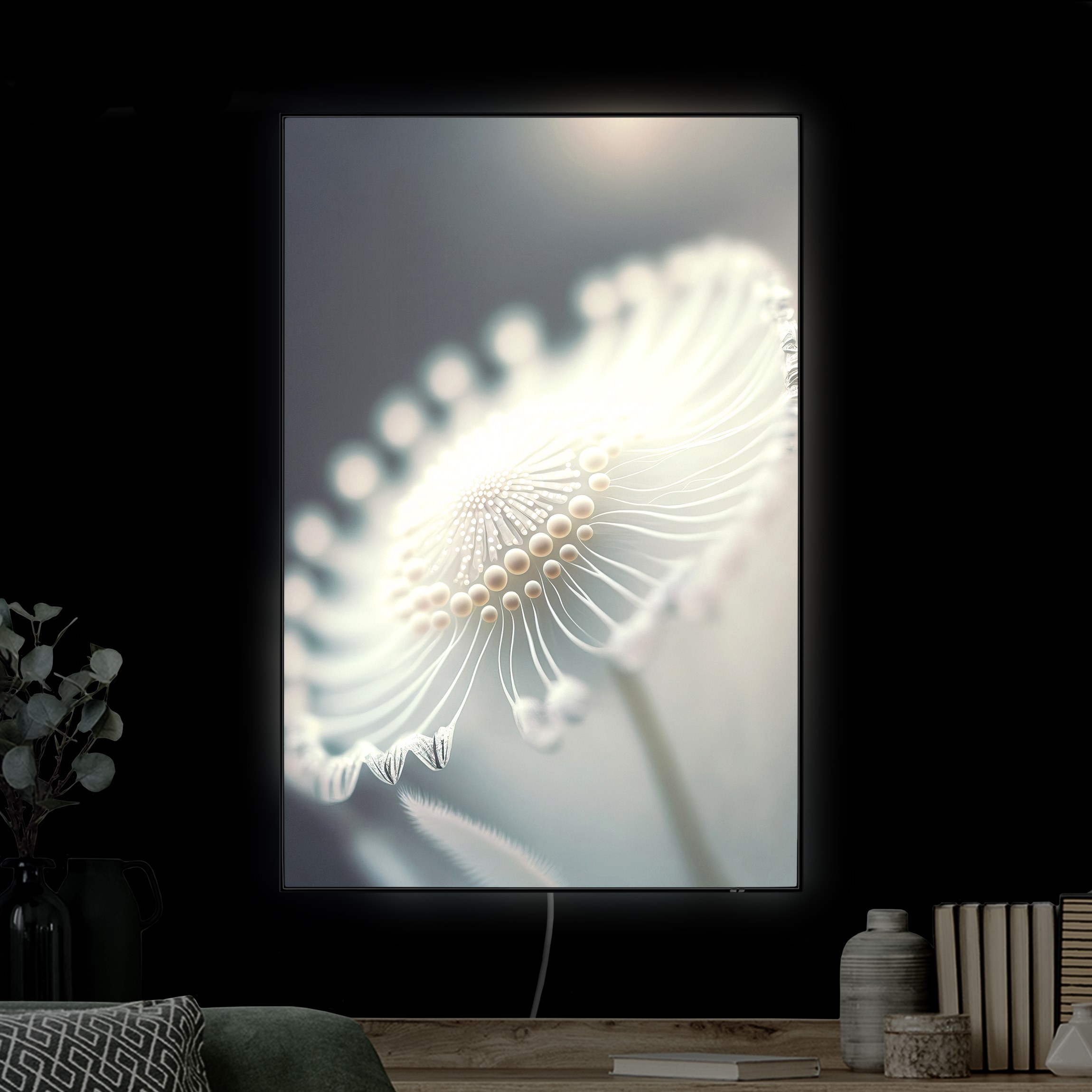 LED-Wechselbild Digitale Blüte günstig online kaufen