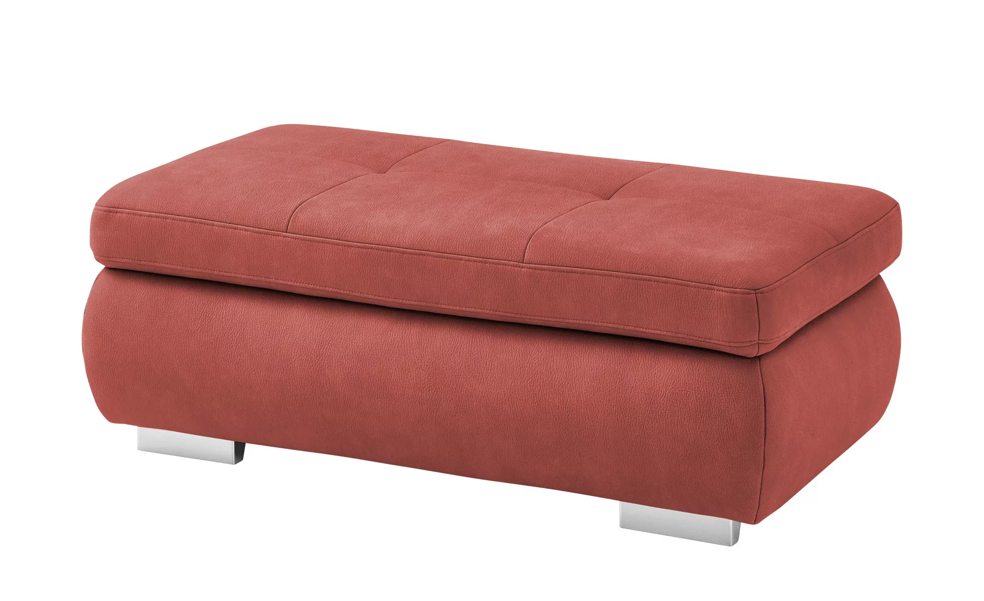 Lounge Collection XXL- Hocker  aufklappbar  Affair ¦ rot ¦ Maße (cm): B: 12 günstig online kaufen