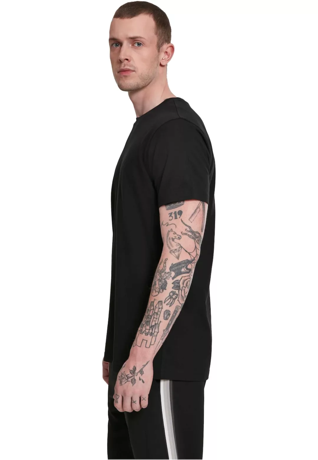 URBAN CLASSICS T-Shirt "Urban Classics Herren Basic Tee 3-Pack" günstig online kaufen