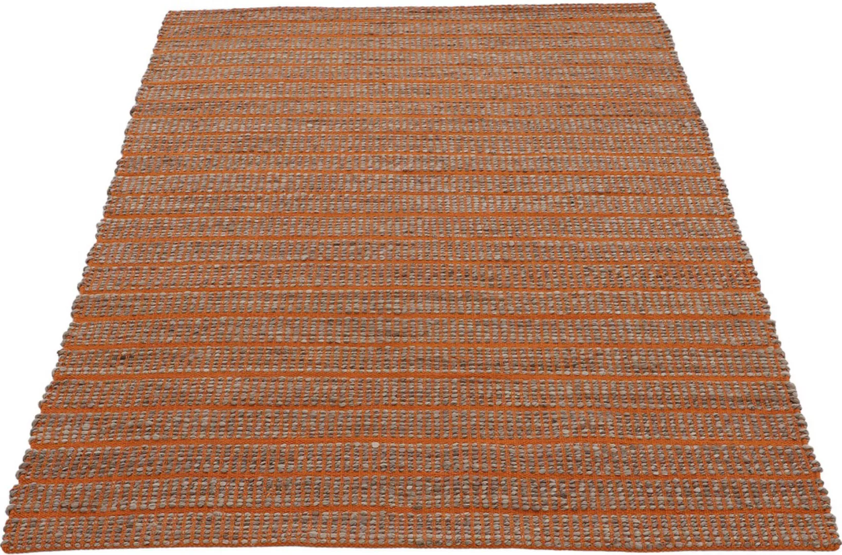 carpetfine Teppich »Lara«, rechteckig, Wendeteppich aus Jute/Baumwolle, Woh günstig online kaufen