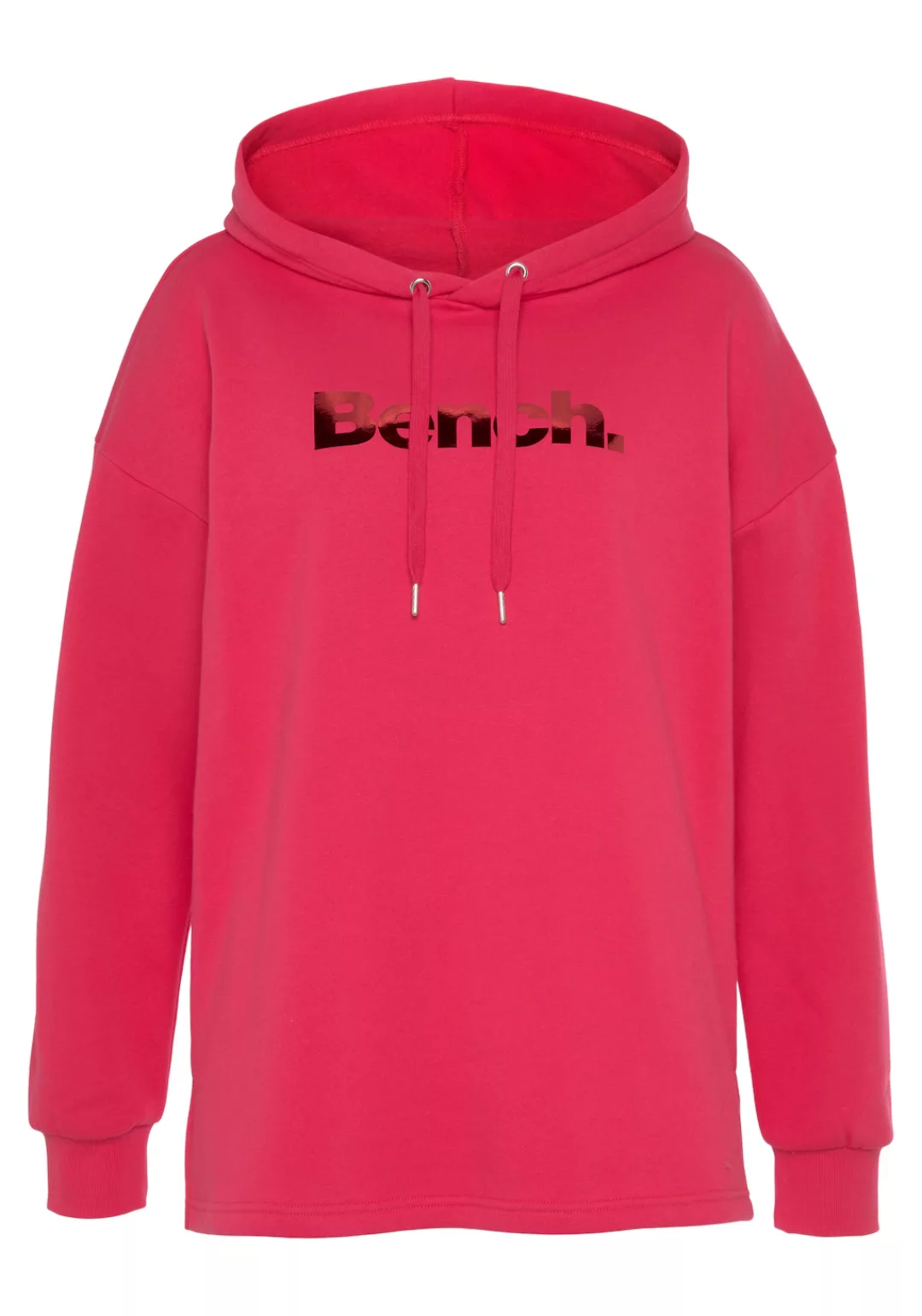 Bench. Loungewear Hoodie, mit glänzendem Logodruck, Loungewear günstig online kaufen