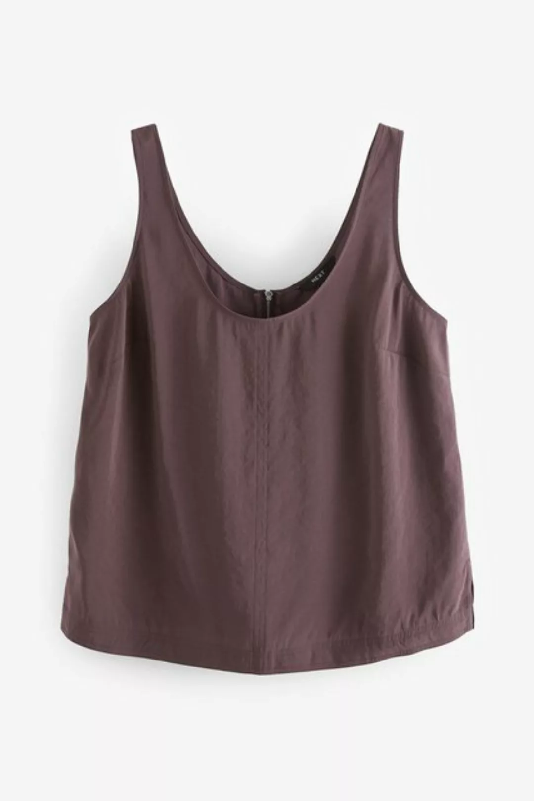 Next Shirttop Ärmelloses Tanktop mit U-Ausschnitt (1-tlg) günstig online kaufen