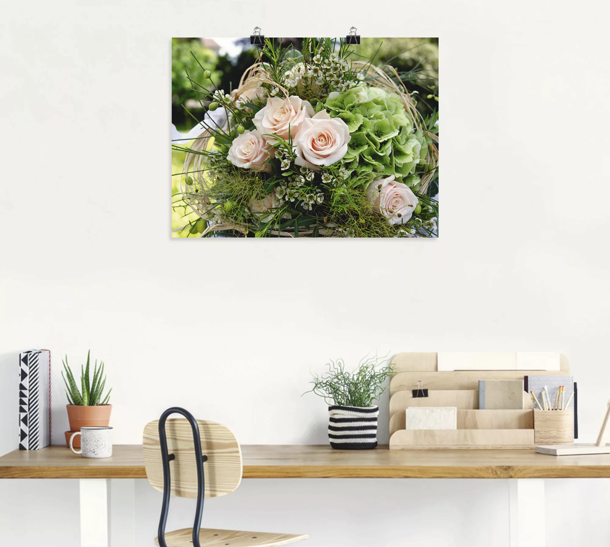 Artland Wandbild »Blumenstrauss«, Blumen, (1 St.), als Alubild, Outdoorbild günstig online kaufen