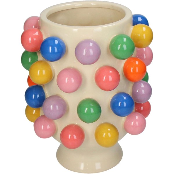 Buntes Pflanzgefäß "Balls" Ø18,7 x H24 cm günstig online kaufen