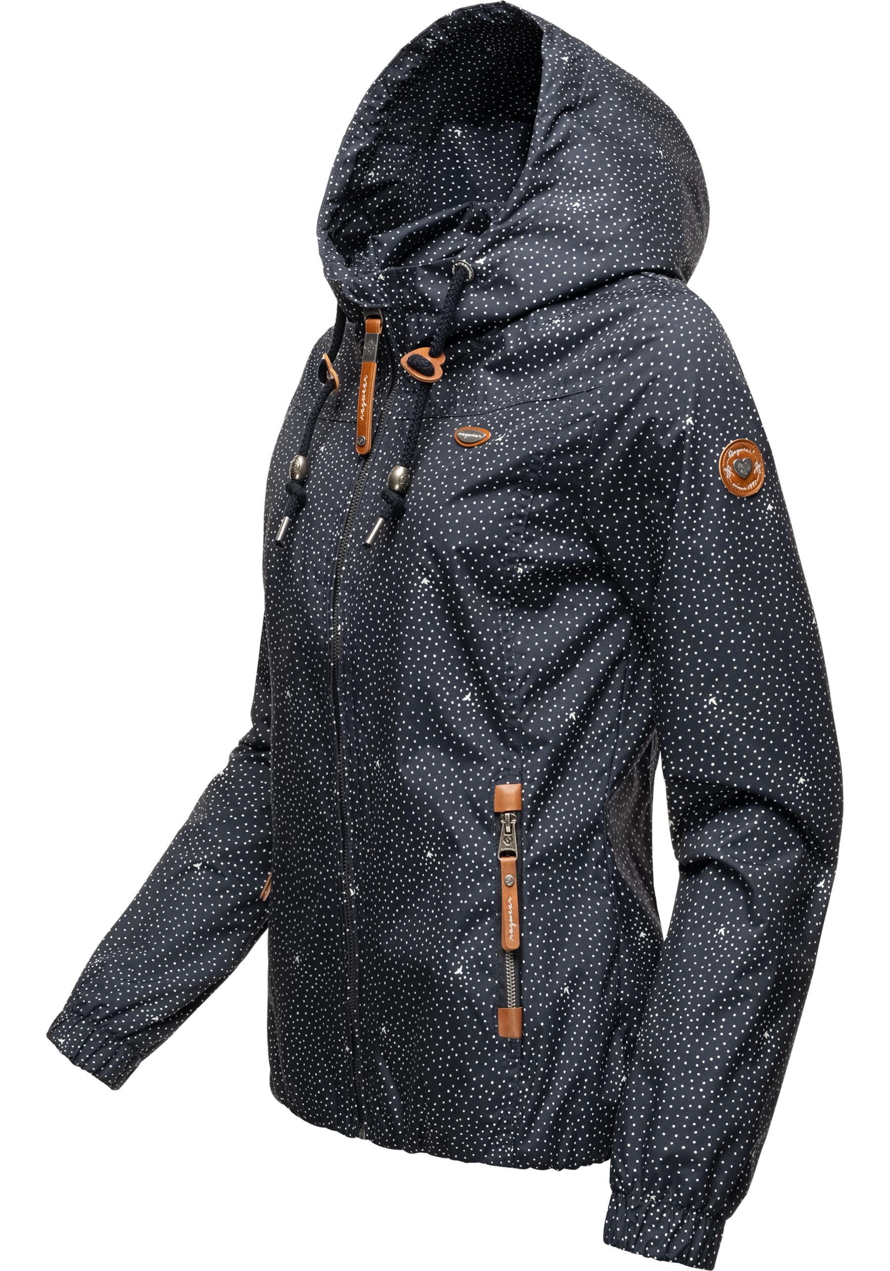 Ragwear Outdoorjacke "Darow Print", mit Kapuze, stylische Übergangsjacke mi günstig online kaufen