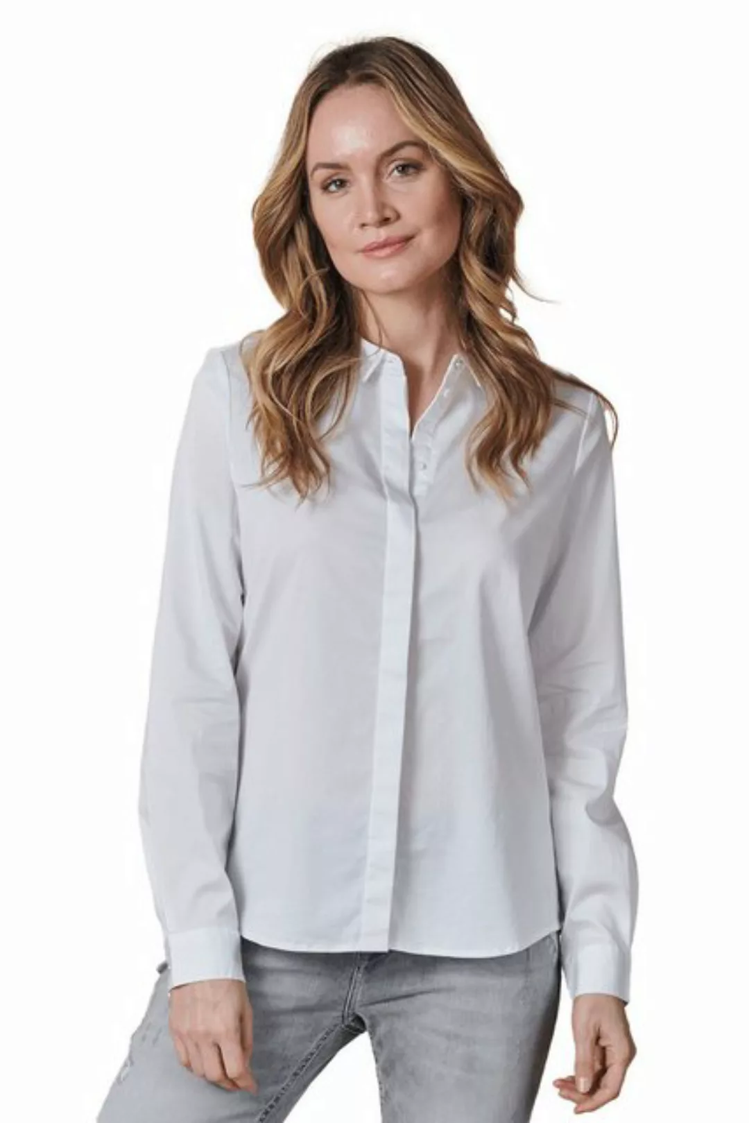 Zhrill Langarmbluse Bluse RESI White günstig online kaufen