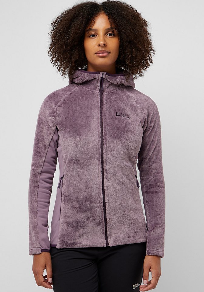 Jack Wolfskin Fleecejacke ROTWAND HOODED FZ W günstig online kaufen