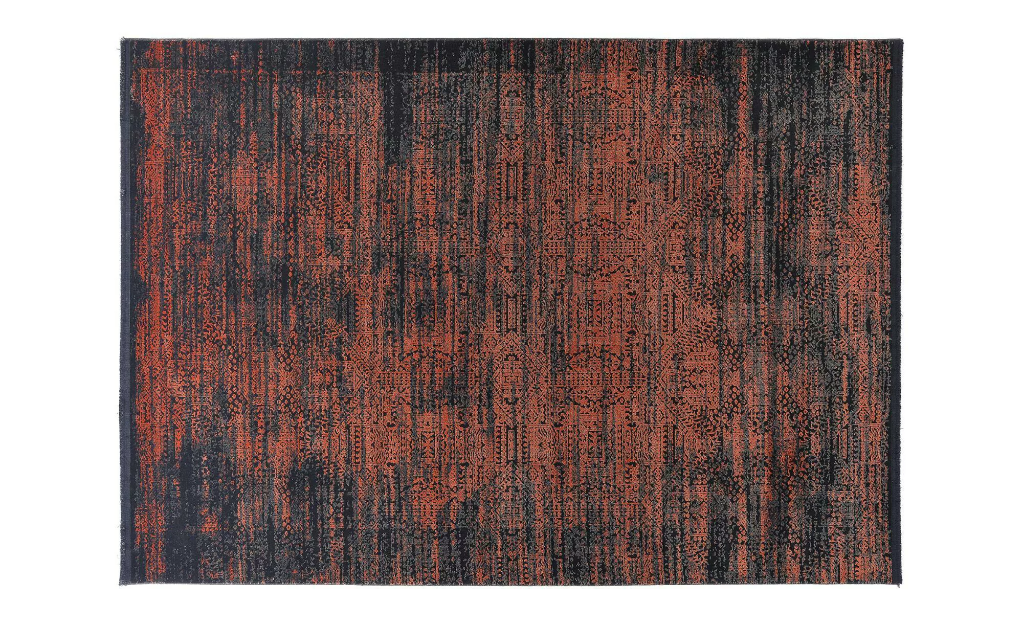 Teppich ¦ orange ¦ Synthetische Fasern ¦ Maße (cm): B: 155 H: 0,8 Teppiche günstig online kaufen