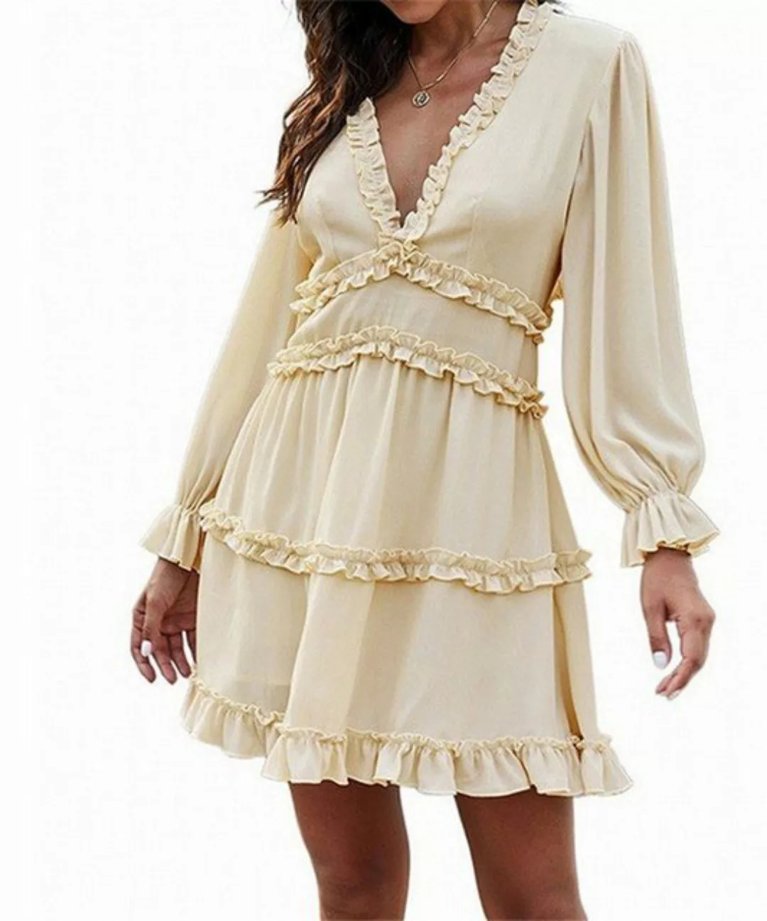 AFAZ New Trading UG Sommerkleid Ein verführerisches, einfarbiges Kleid mit günstig online kaufen