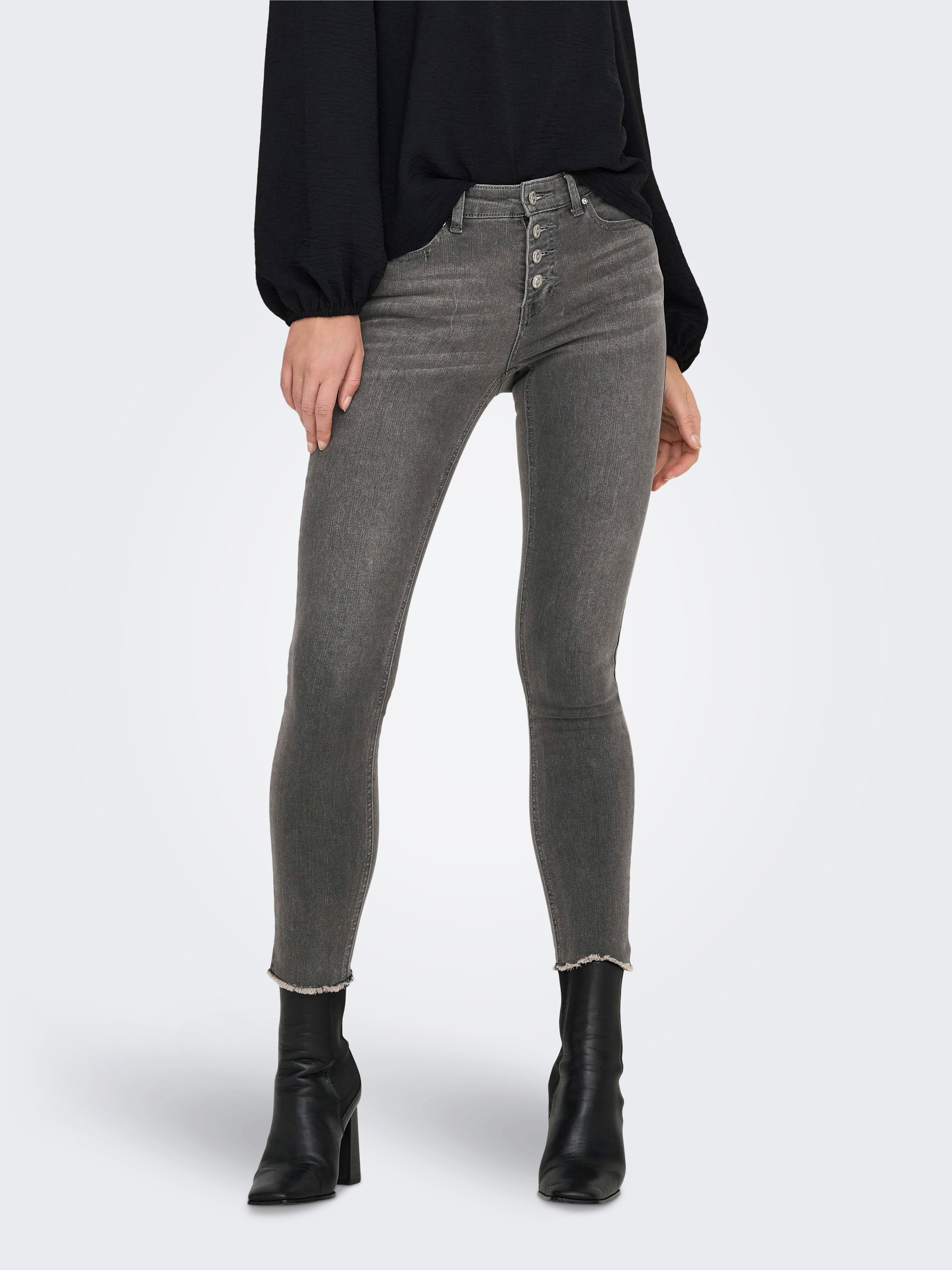 ONLY Skinny-fit-Jeans ONLMIA MID WAIST BUTTON günstig online kaufen
