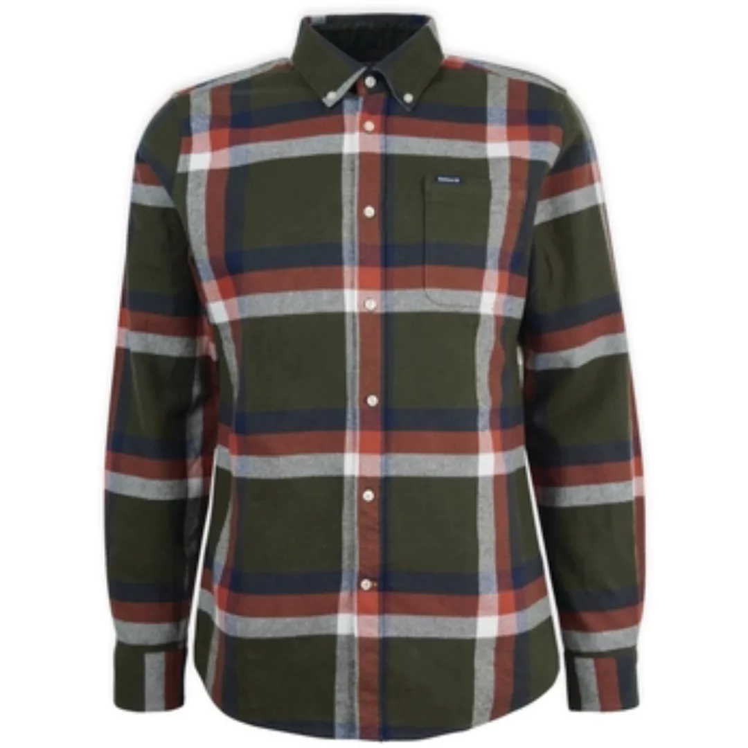 Barbour  Hemdbluse Folley Tailored Shirt - Olive günstig online kaufen