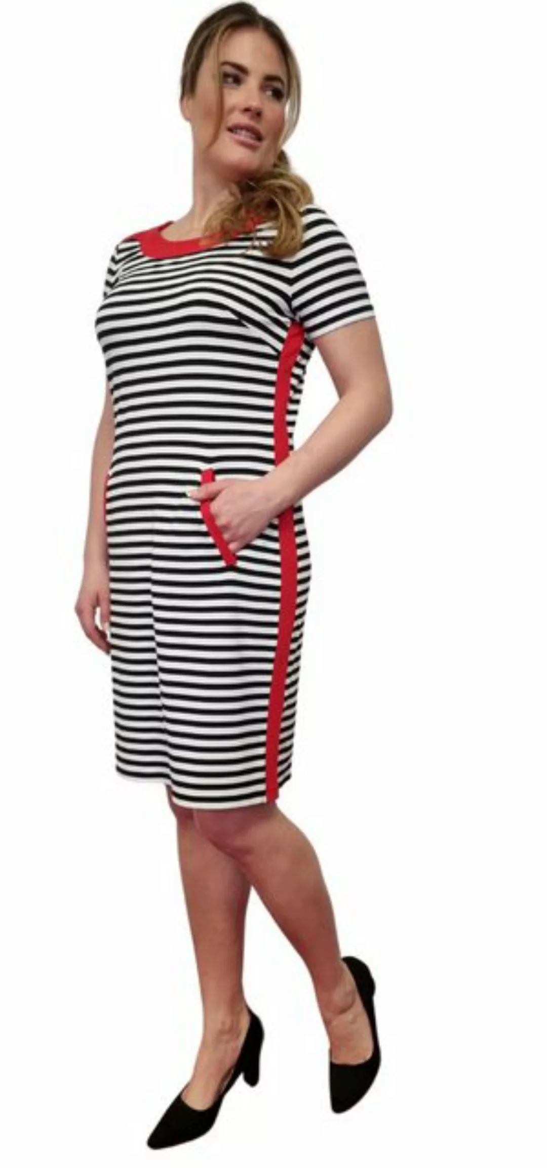 Estefania for woman Jerseykleid Maritim- gestreift günstig online kaufen