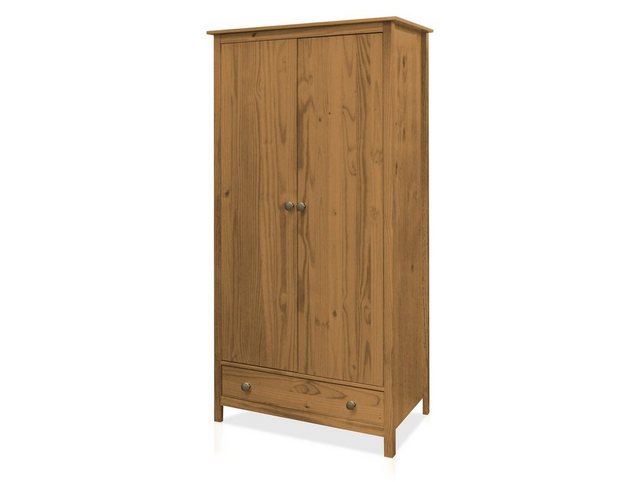 Moebel-Eins Kleiderschrank TOBINO Kleiderschrank, Material Massivholz, Kief günstig online kaufen