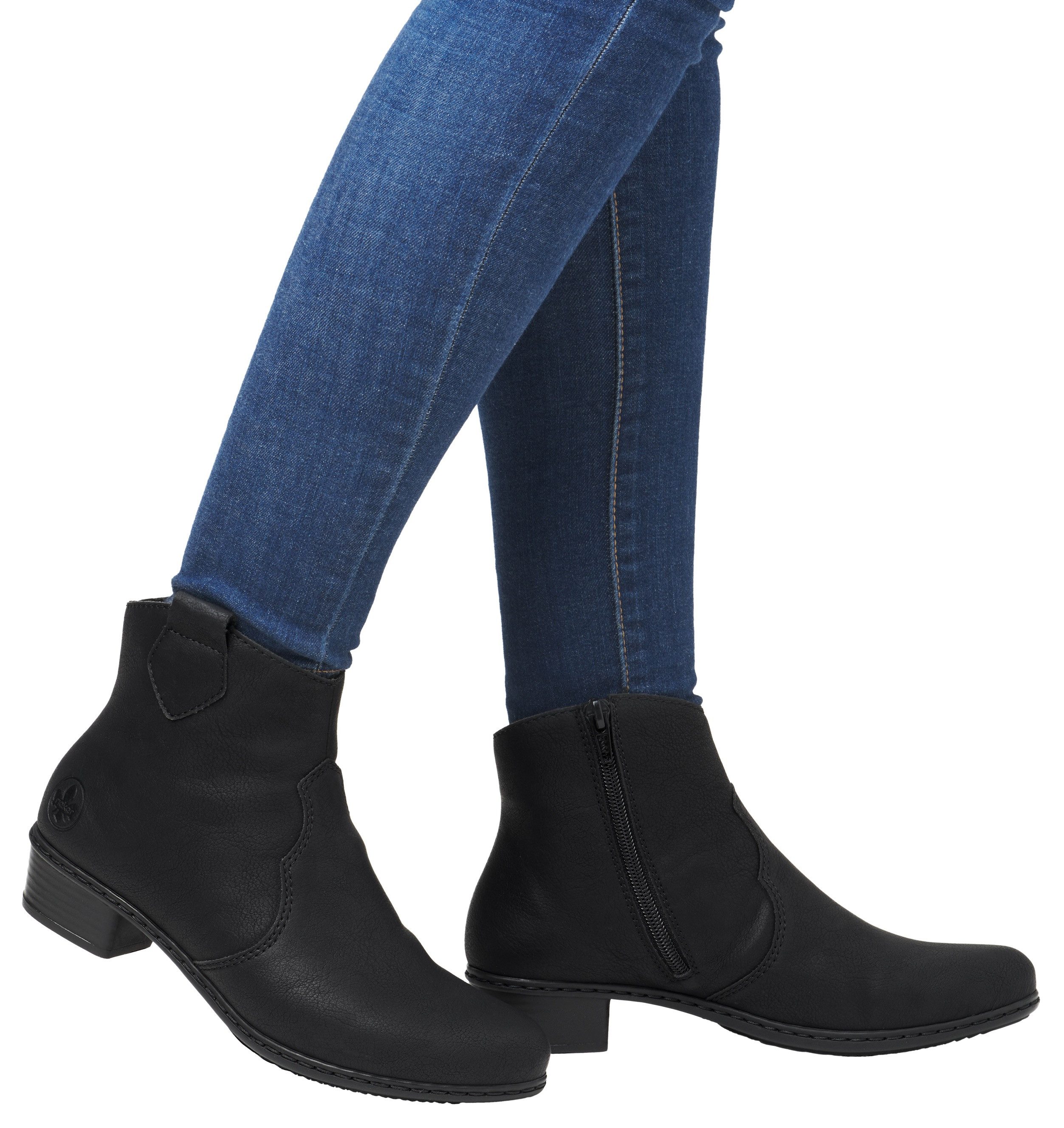 Rieker Westernstiefelette, Stiefelette, Cowboyboots, Blockabsatz, mit günstig online kaufen