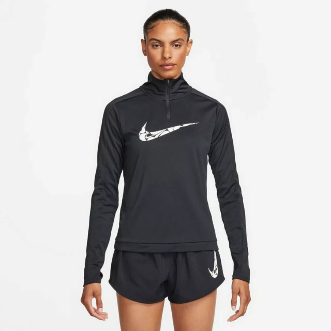 Nike Langarmshirt W NK SWSH HBR DF HZ MID BLACK/WHITE günstig online kaufen