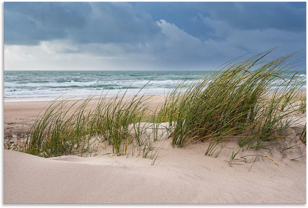 Artland Poster "Düne und Strand bei Hirtshals Dänemark I", Küstenbilder, (1 günstig online kaufen