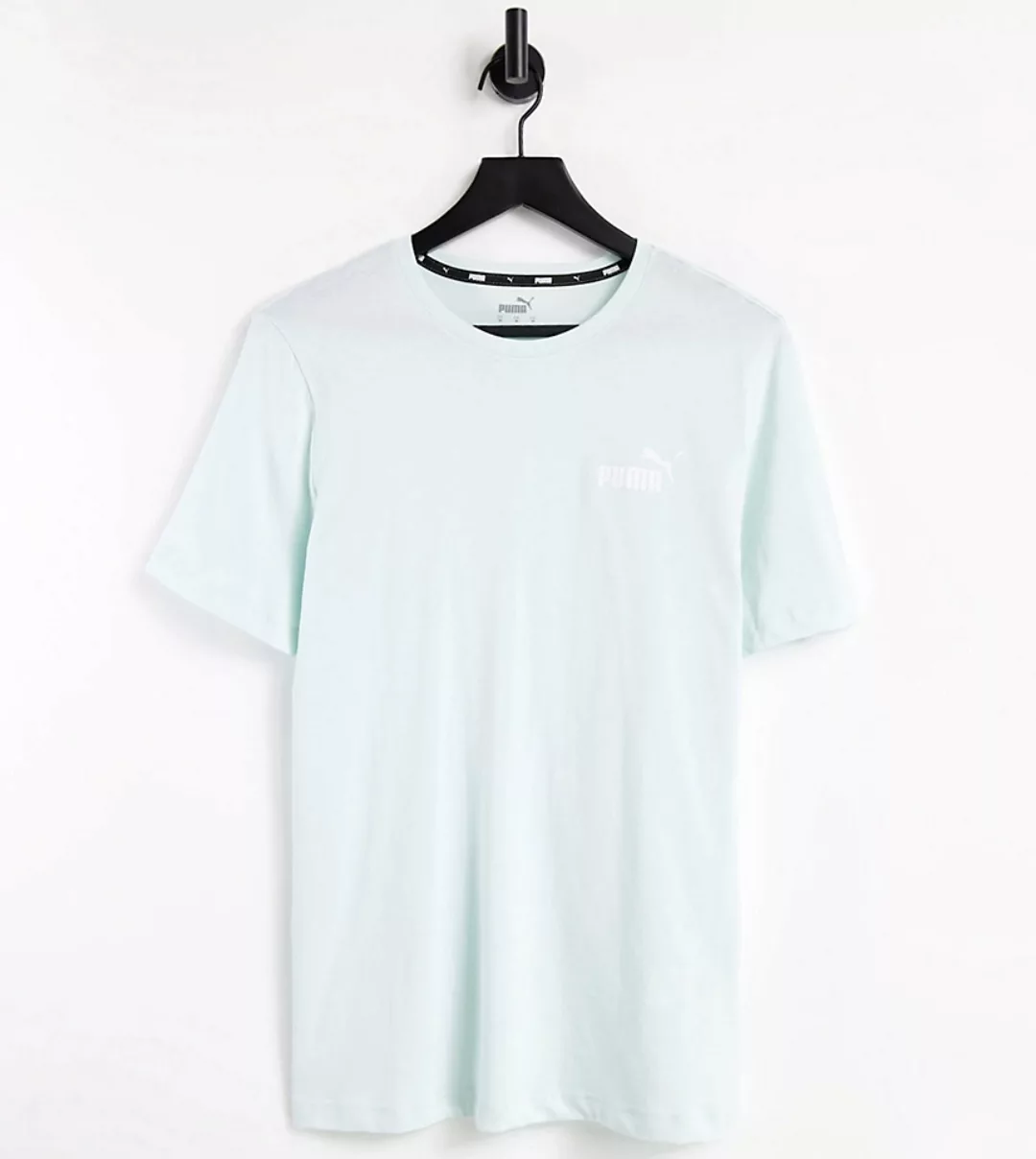 PUMA – Essentials – T-Shirt in Minzgrün im Pastell-Look günstig online kaufen