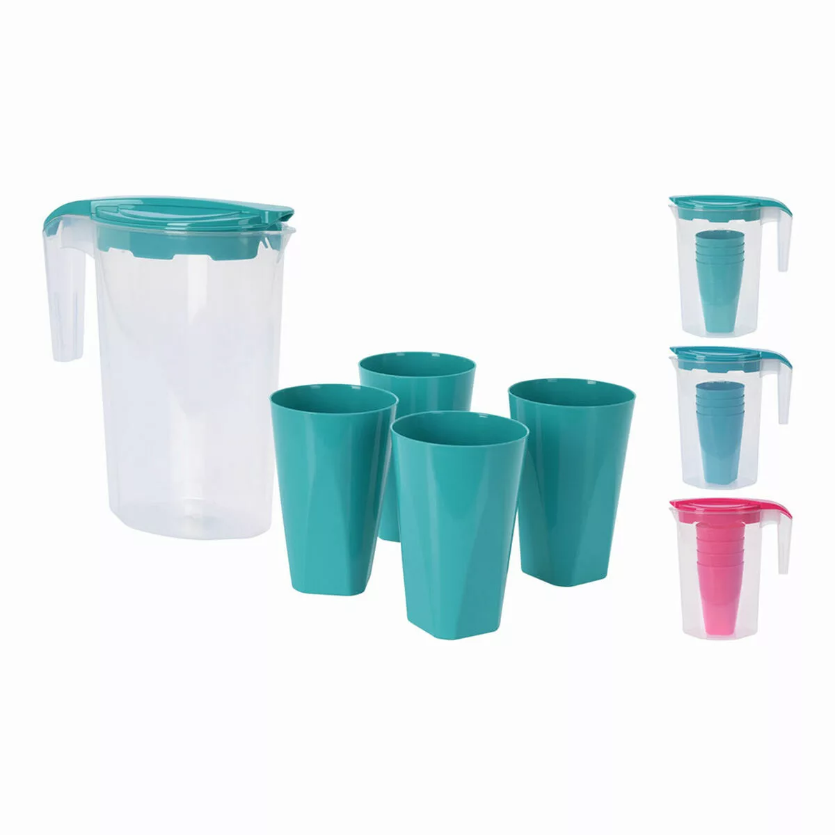 Gläserset Kanne 350 Ml 1,75 L 5 Stücke günstig online kaufen