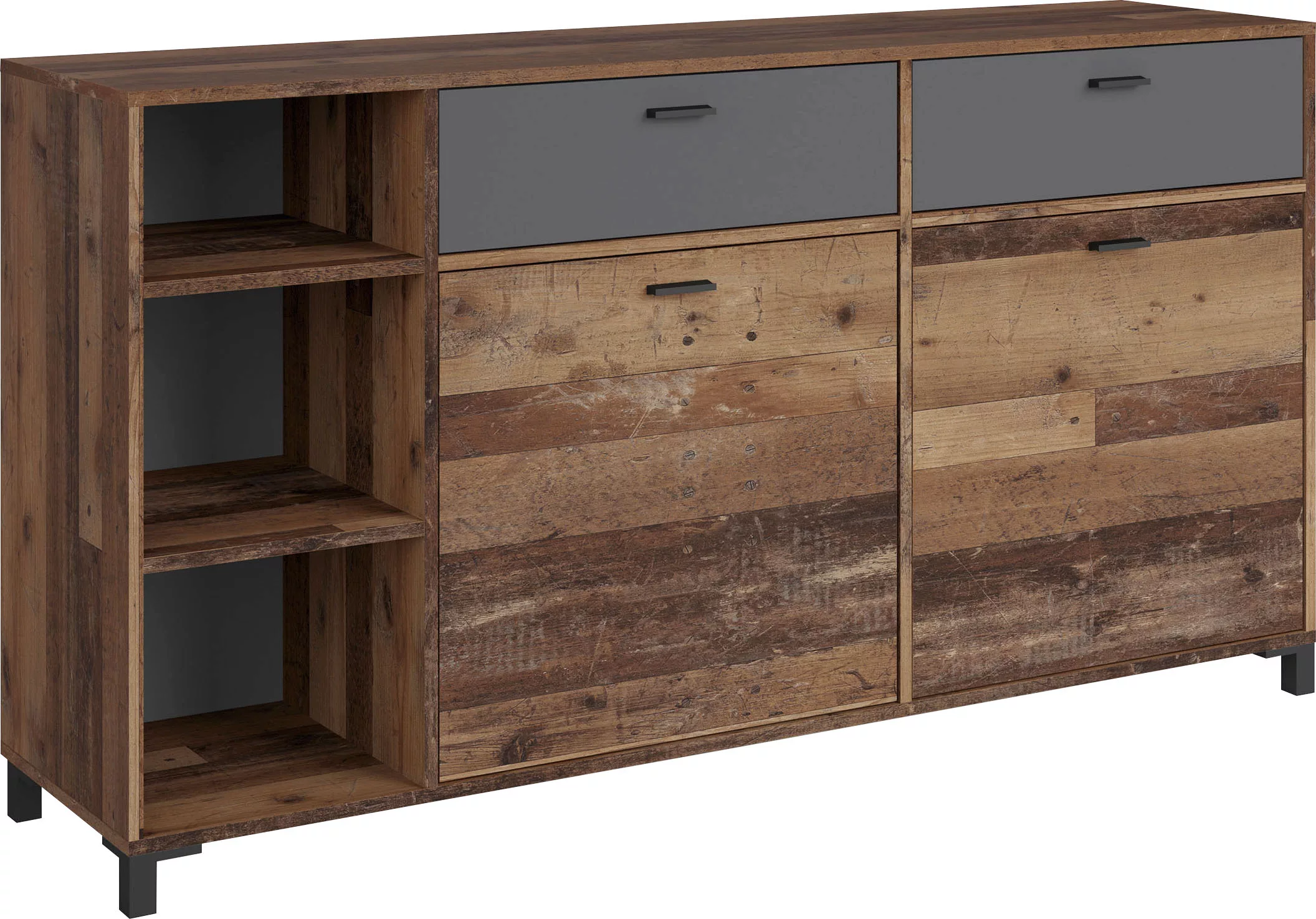 INOSIGN Sideboard "Jackson", Breite 160 cm, mit offenem Regal günstig online kaufen