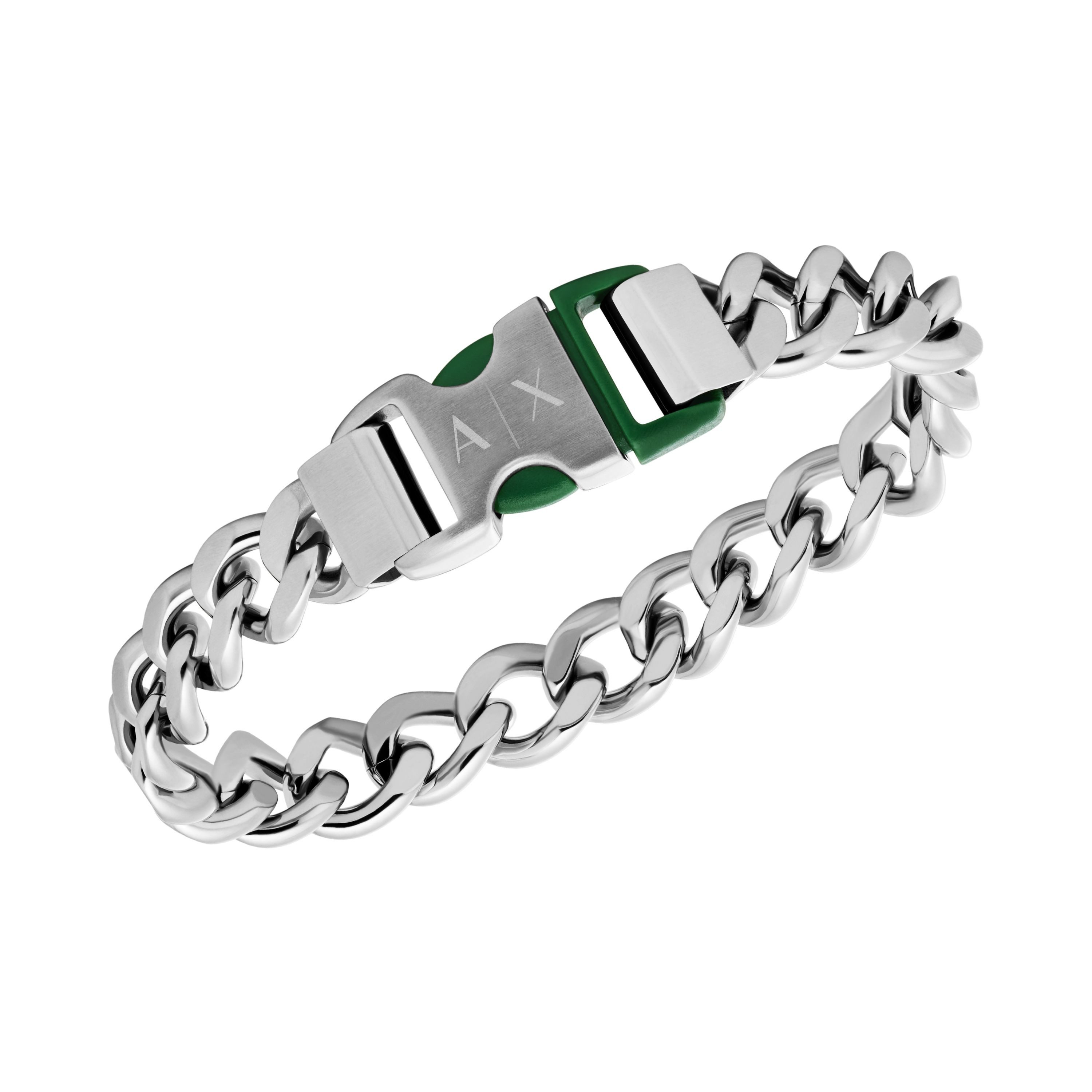 ARMANI EXCHANGE Armband Schmuck Edelstahl Nylon, günstig online kaufen