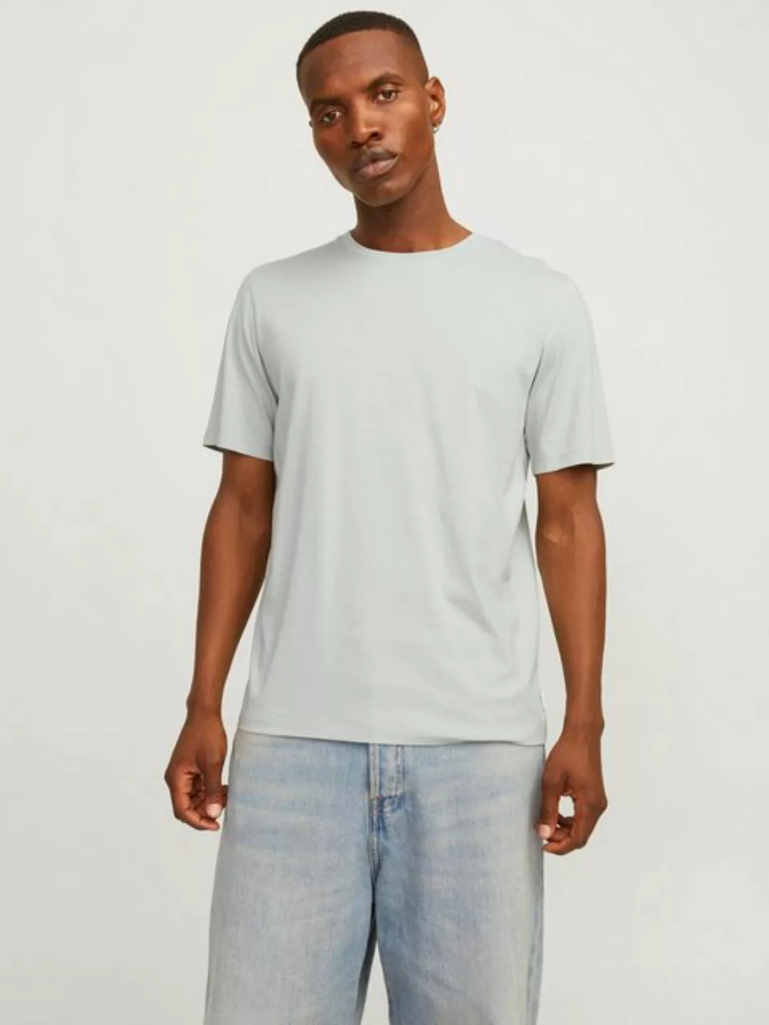 Jack & Jones Rundhalsshirt JJEORGANIC BASIC TEE SS O-NECK NOOS mit Rundhals günstig online kaufen