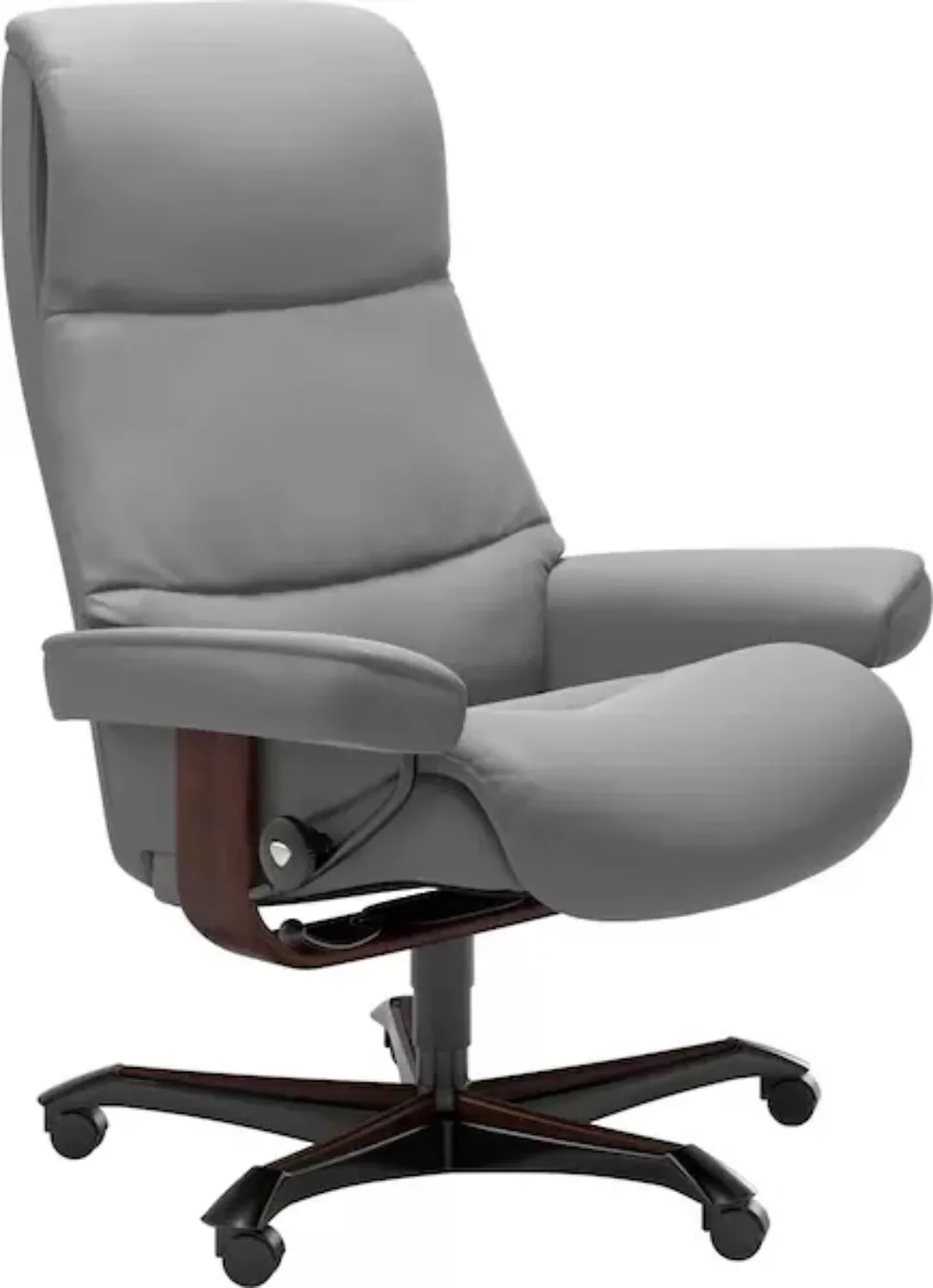 Stressless® Relaxsessel »View«, mit Home Office Base, Größe M,Gestell Braun günstig online kaufen