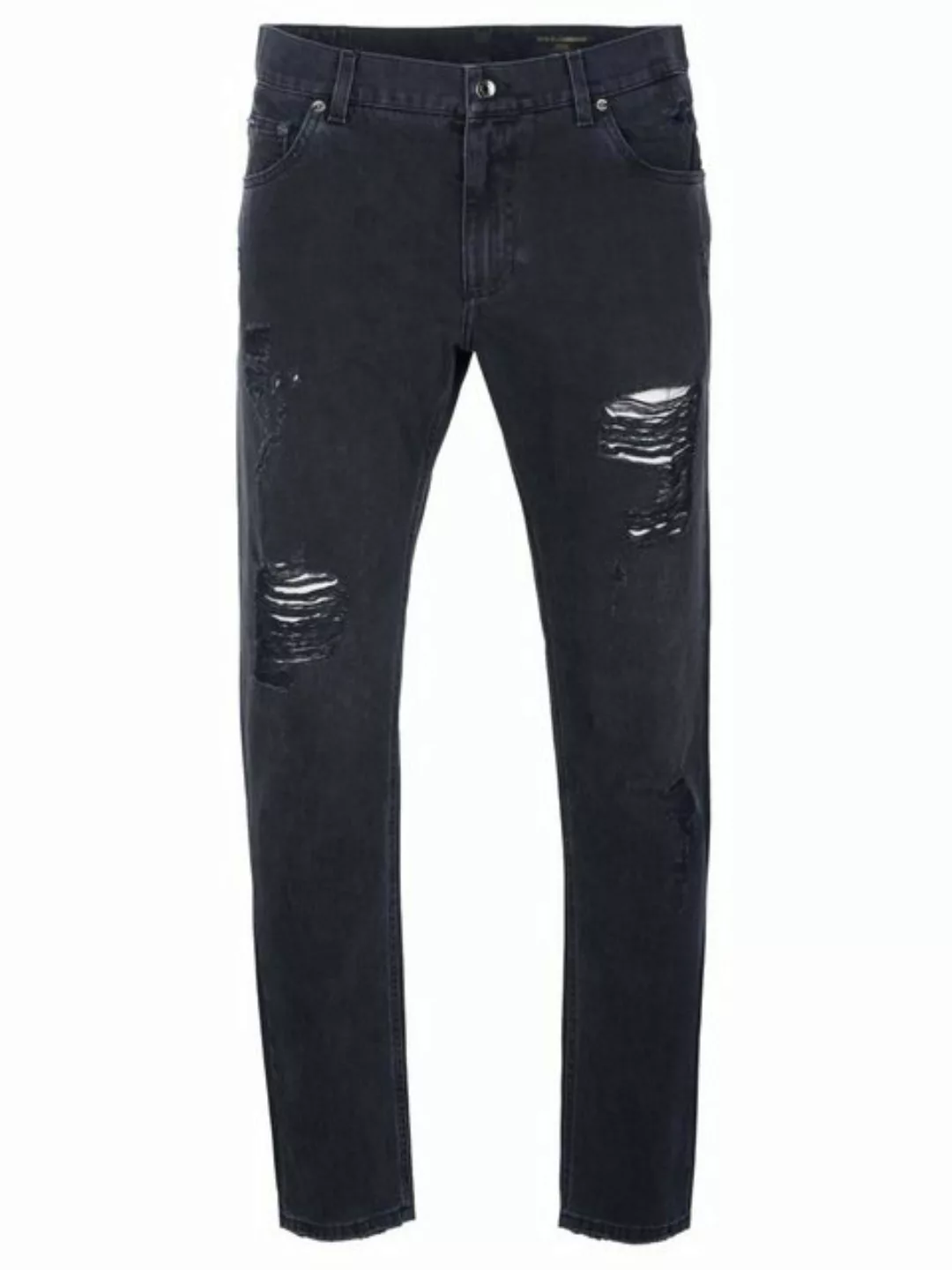 DOLCE & GABBANA Straight-Jeans Dolce & Gabbana Jeans dunkelgrau günstig online kaufen