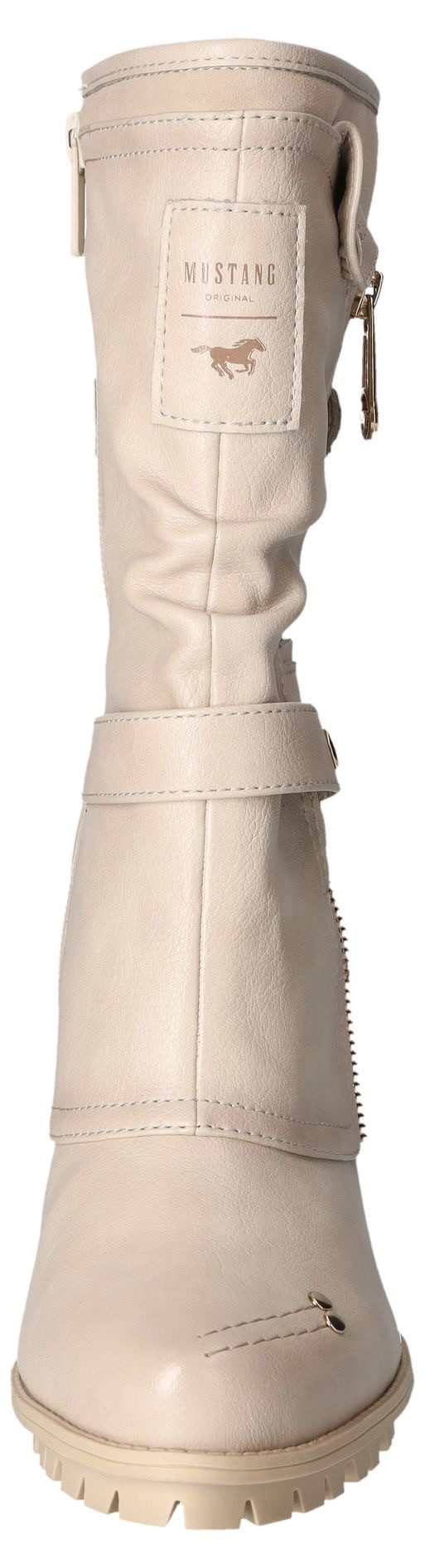 Mustang Shoes Winterstiefel, Absatzstiefel, Reißverschluss, mit günstig online kaufen