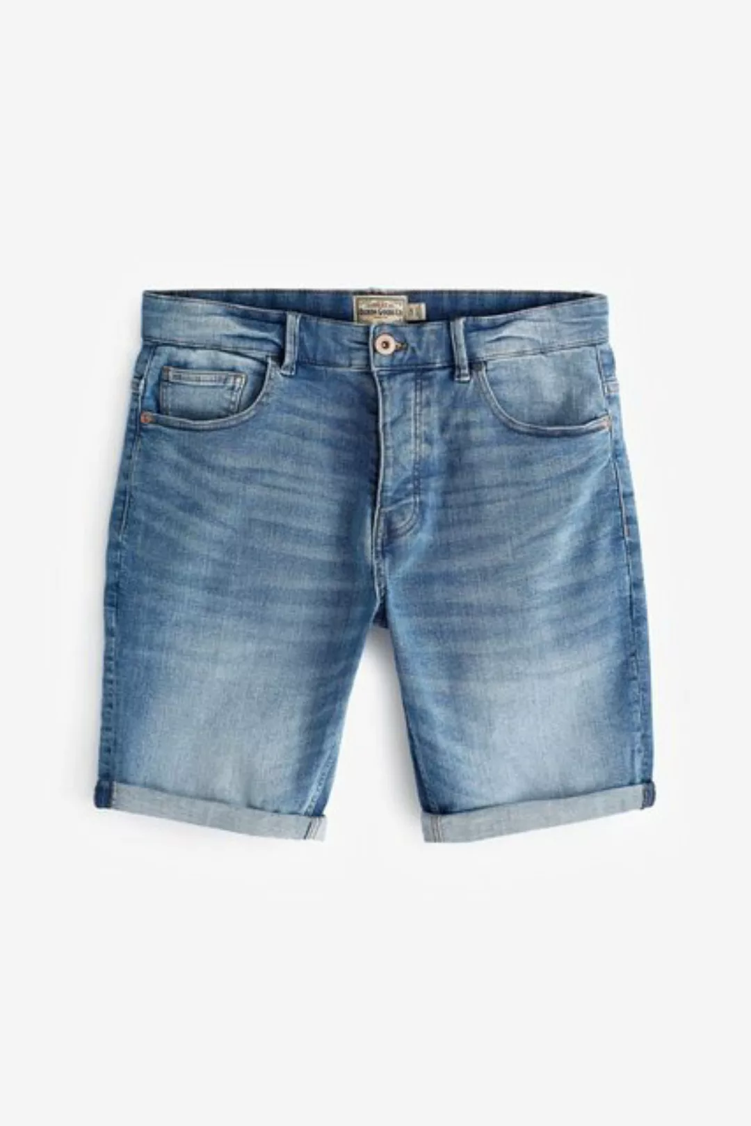 Next Jeansshorts Jeansshorts mit Stretch im Slim Fit (1-tlg) günstig online kaufen