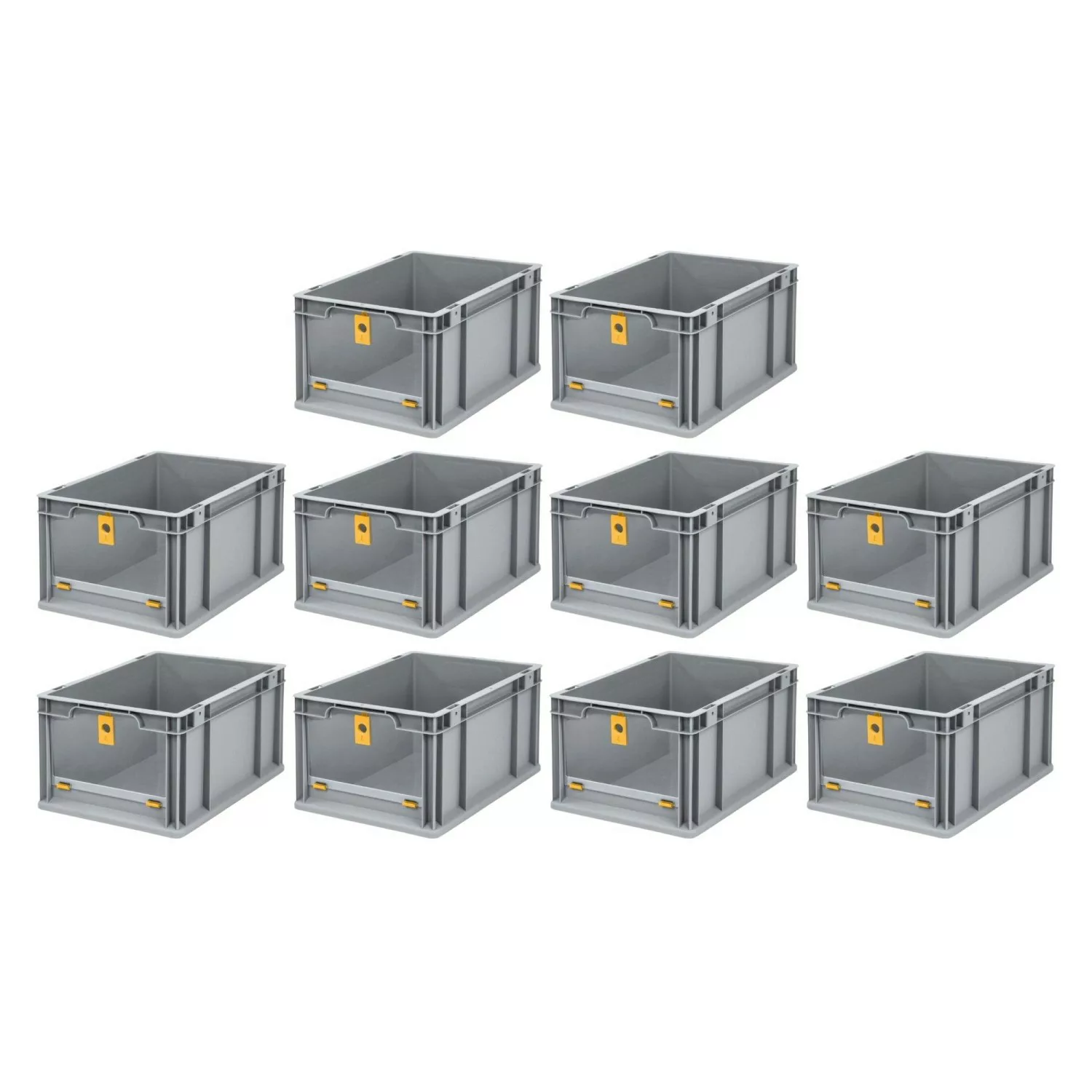 PROREGAL SparSet 10x Eurobox NextGen Insight Cover HxBxT 22 x 30 x 40 20 Li günstig online kaufen