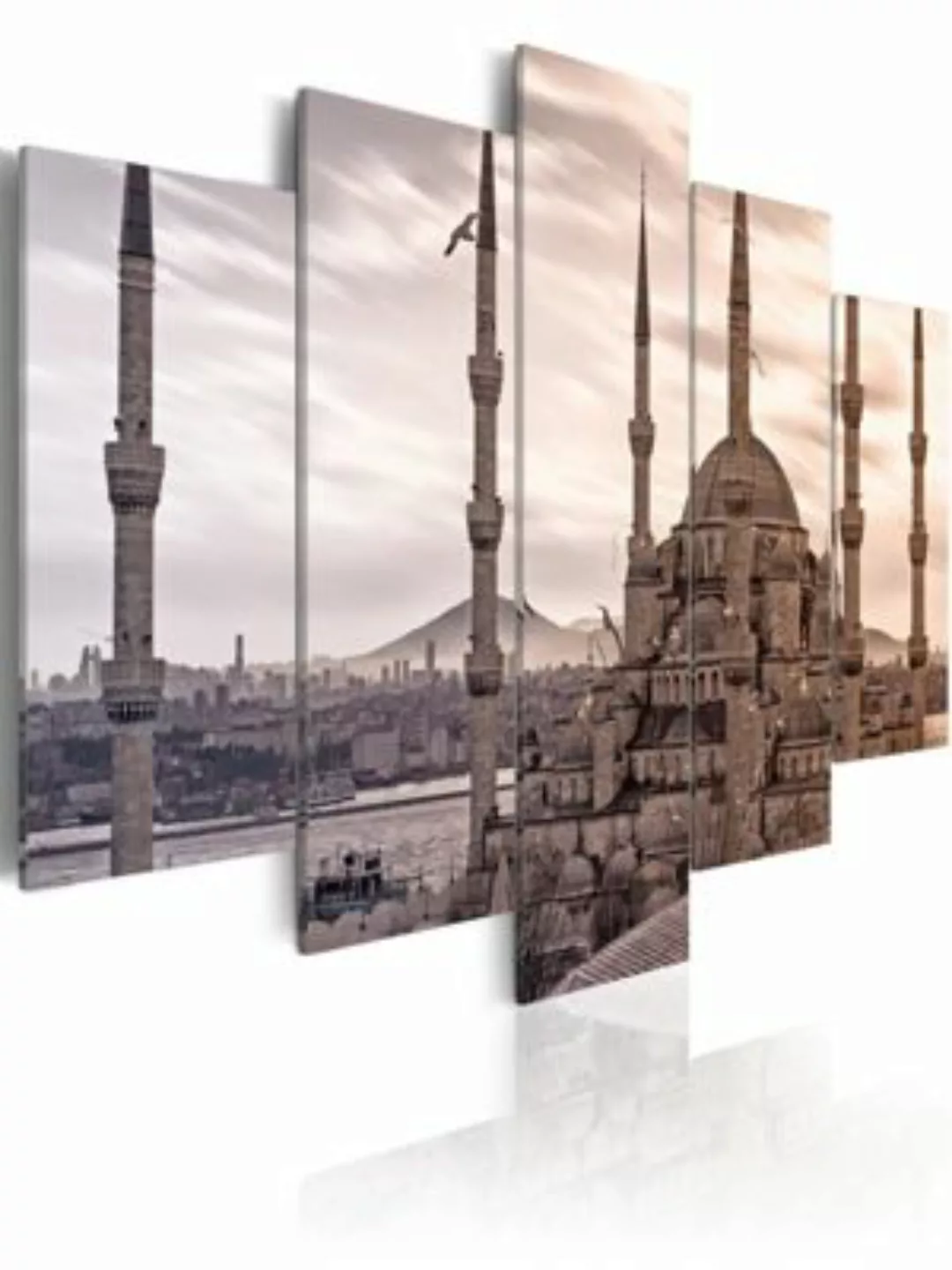 artgeist Wandbild Moschee im Nahen Osten grau Gr. 200 x 100 günstig online kaufen