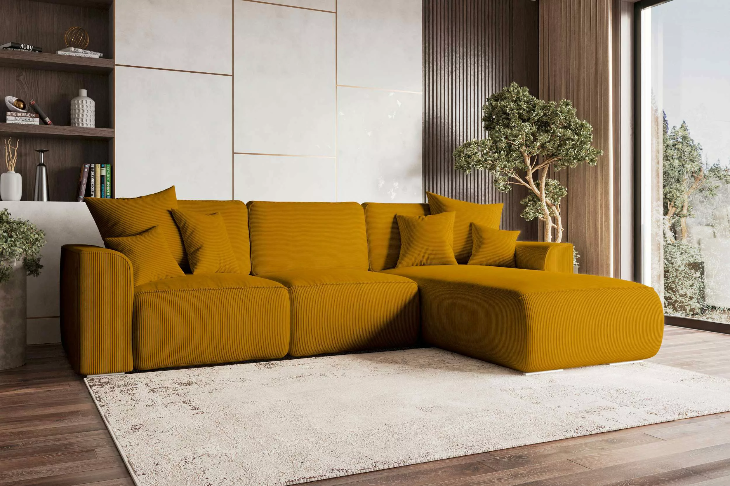 99rooms Ecksofa Gusto, Sofa L-Form, Eckcouch, günstig online kaufen